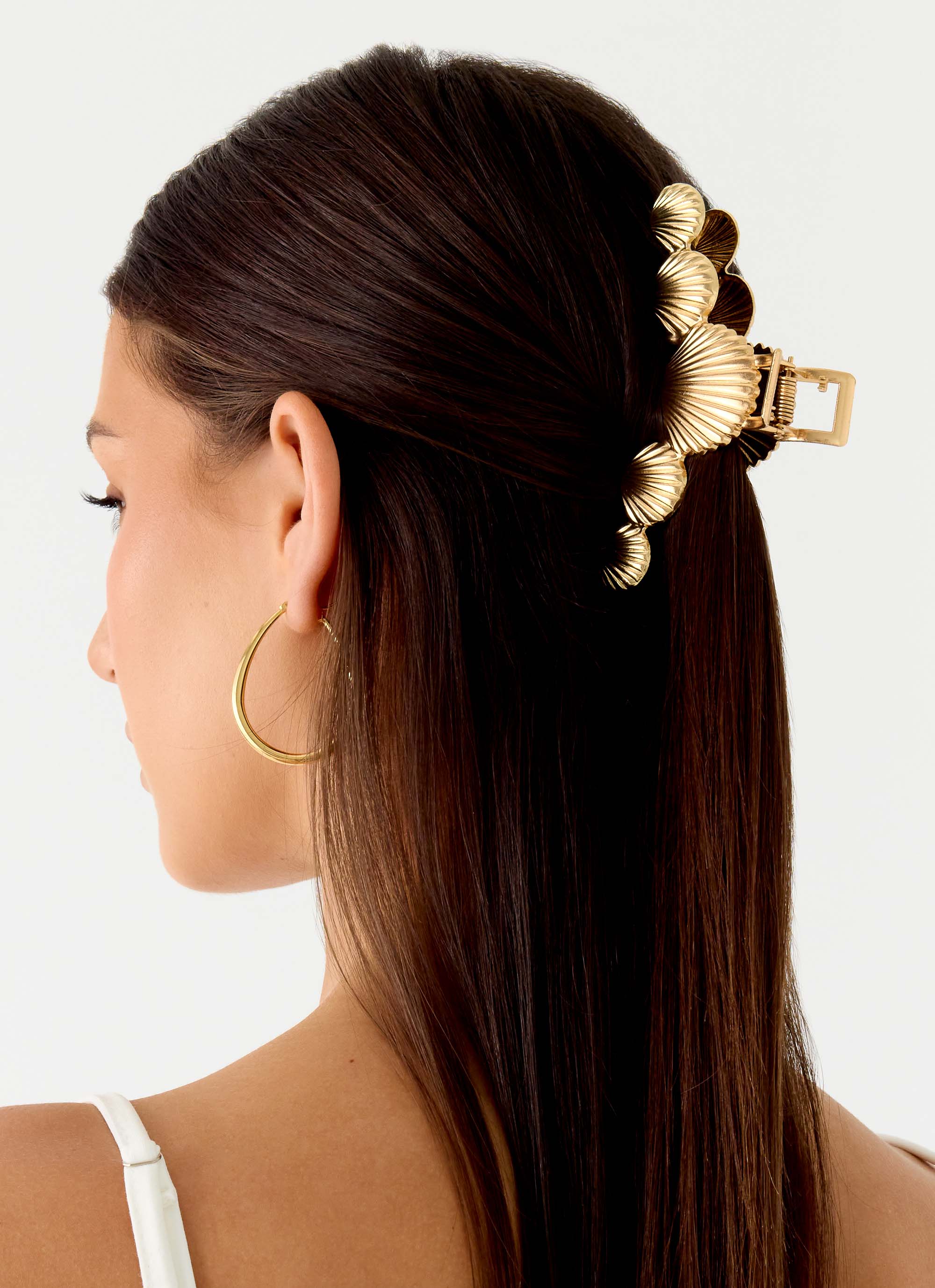 Chill Tides Claw Clip - Gold - Image 4