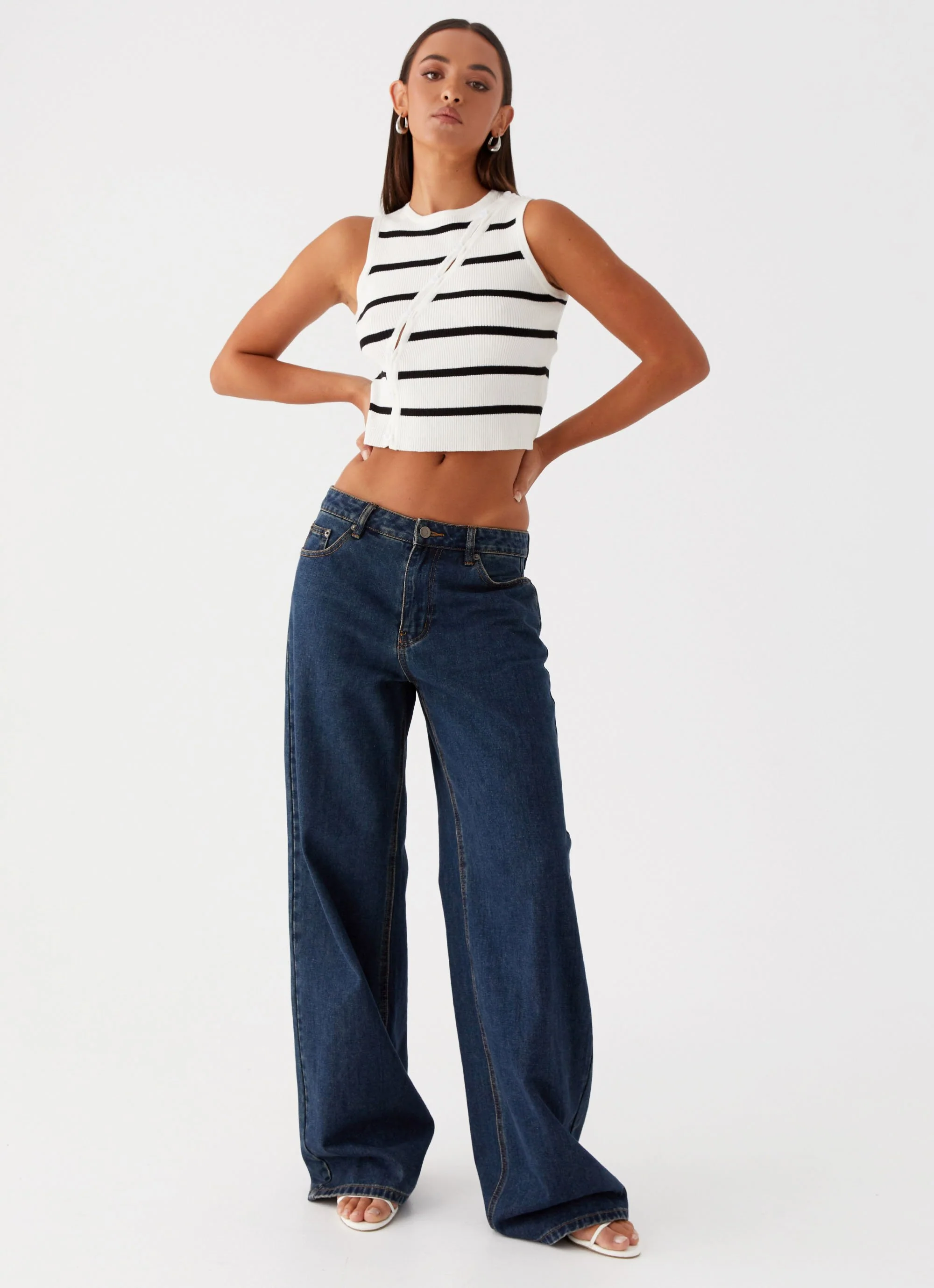 Chromatic Charm Knit Top - Ivory - Image 6