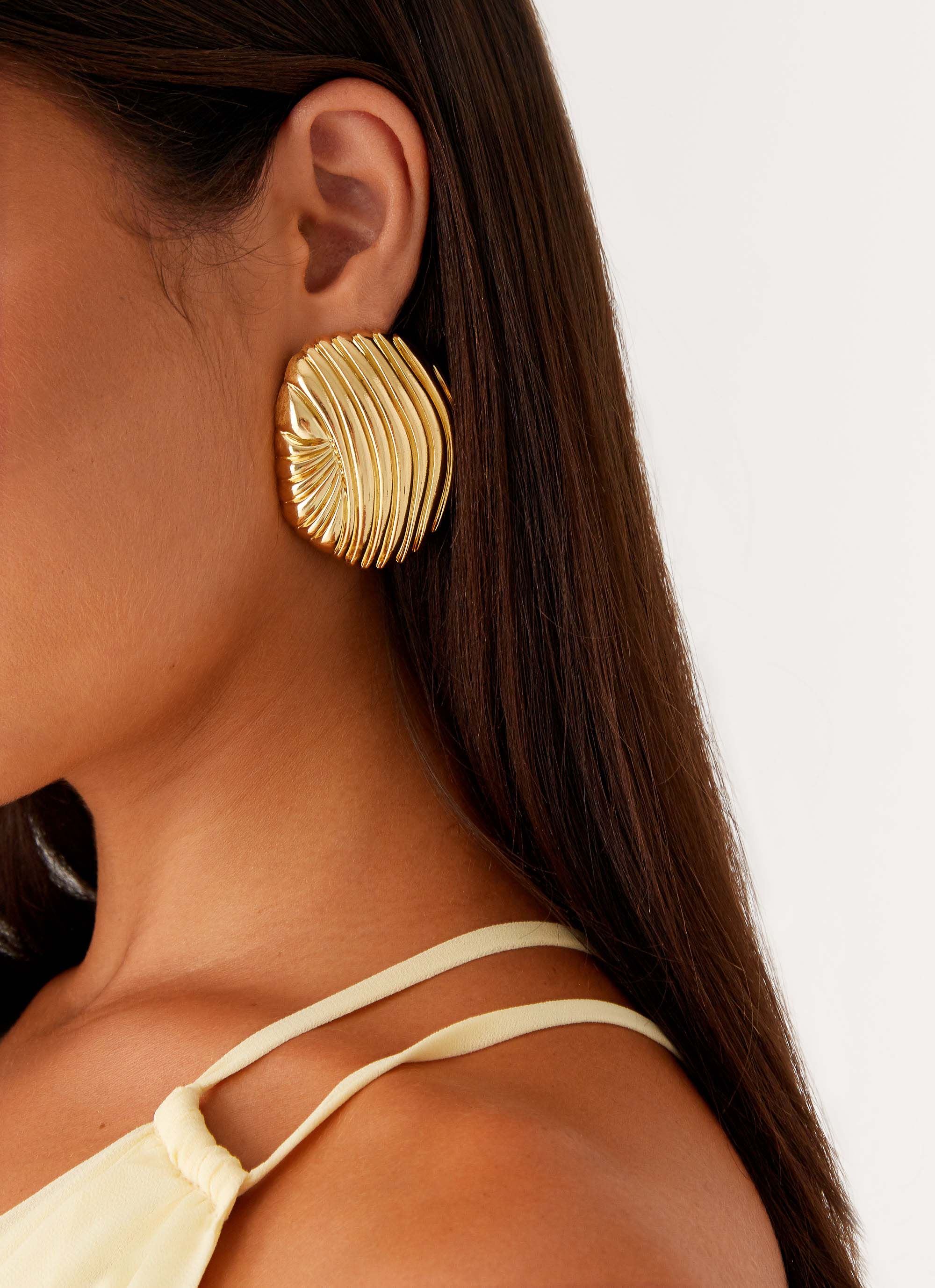 Cici Earrings - Gold - Image 2