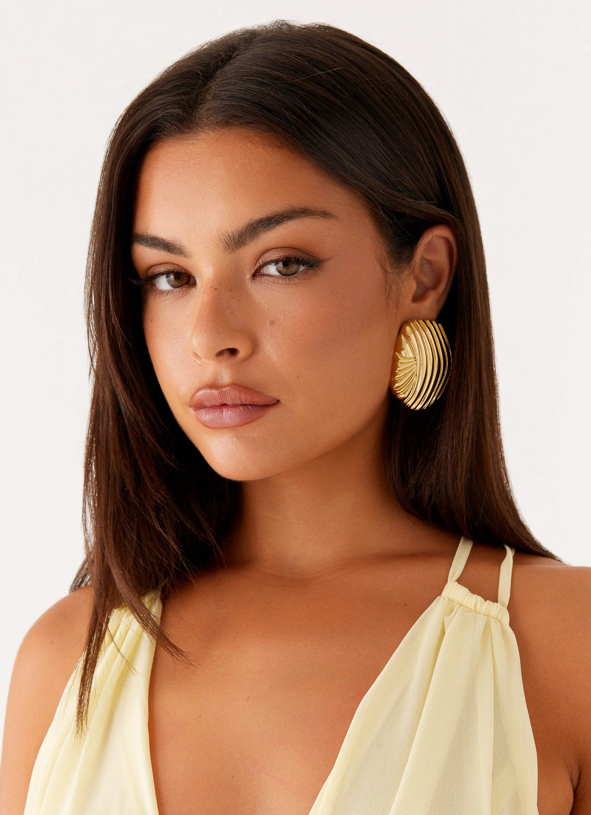 Cici Earrings - Gold - Image 3