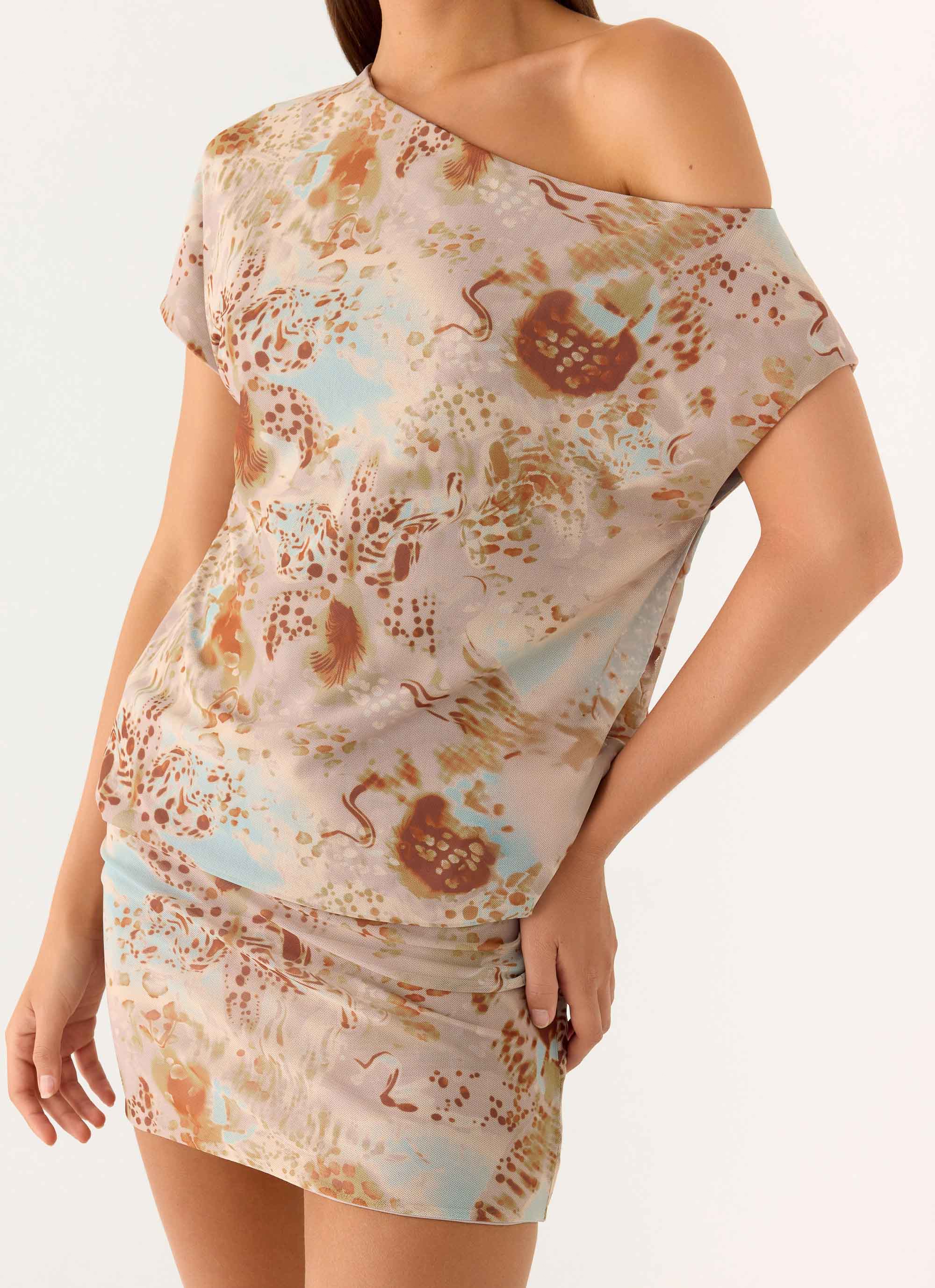 Cinema Mini Dress - Desert Blur - Image 6