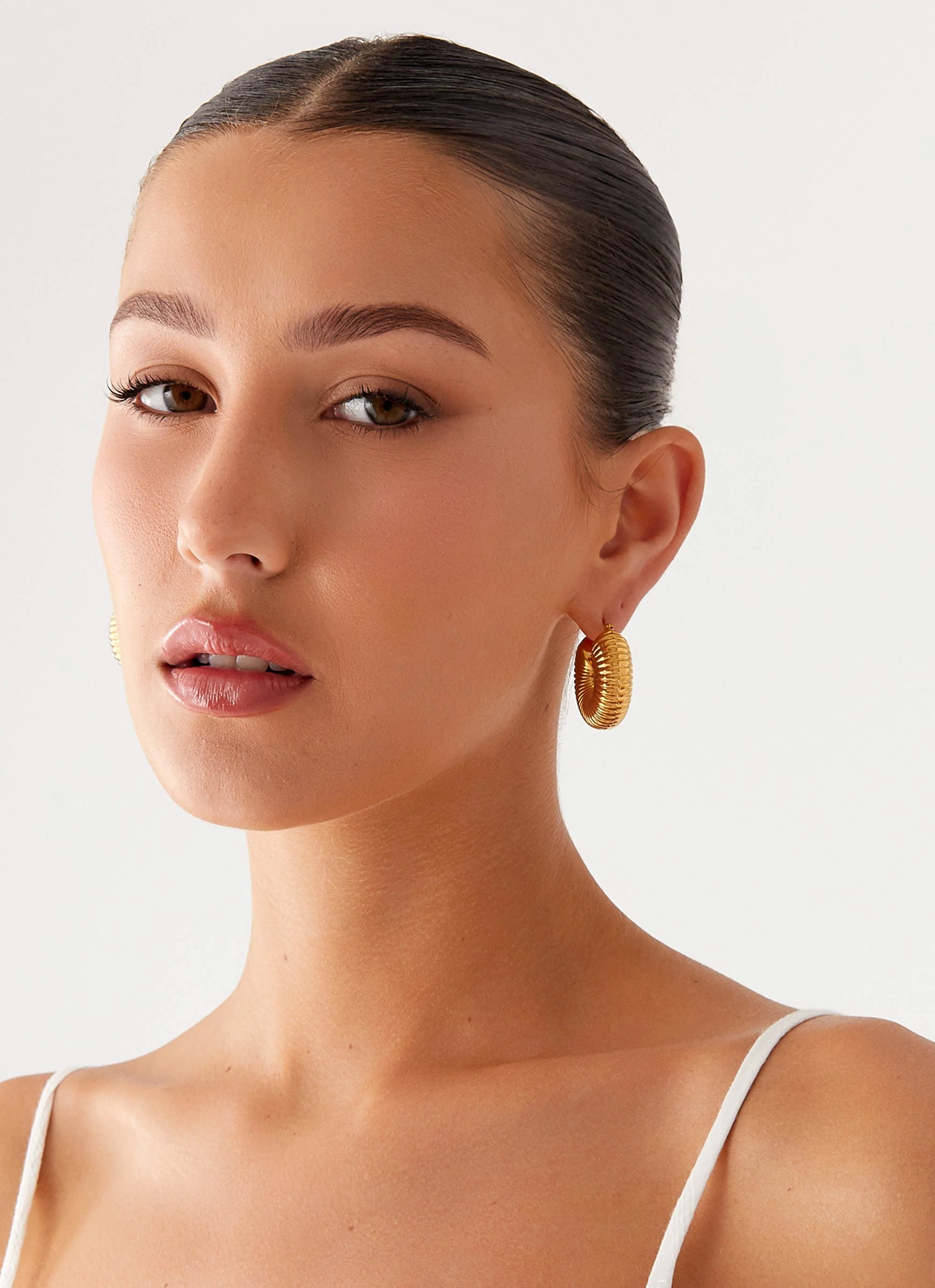 City Girl Earrings - Gold - Image 4
