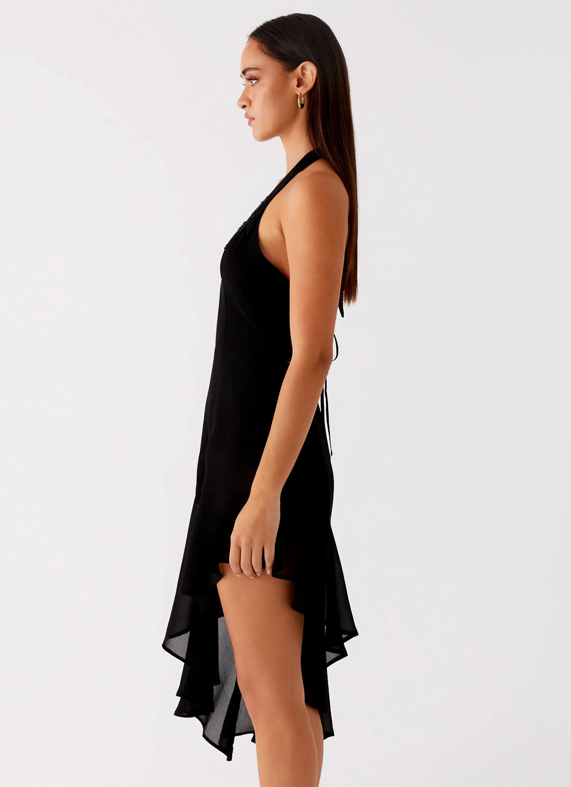 Clean Slate Midi Dress - Black - Image 2