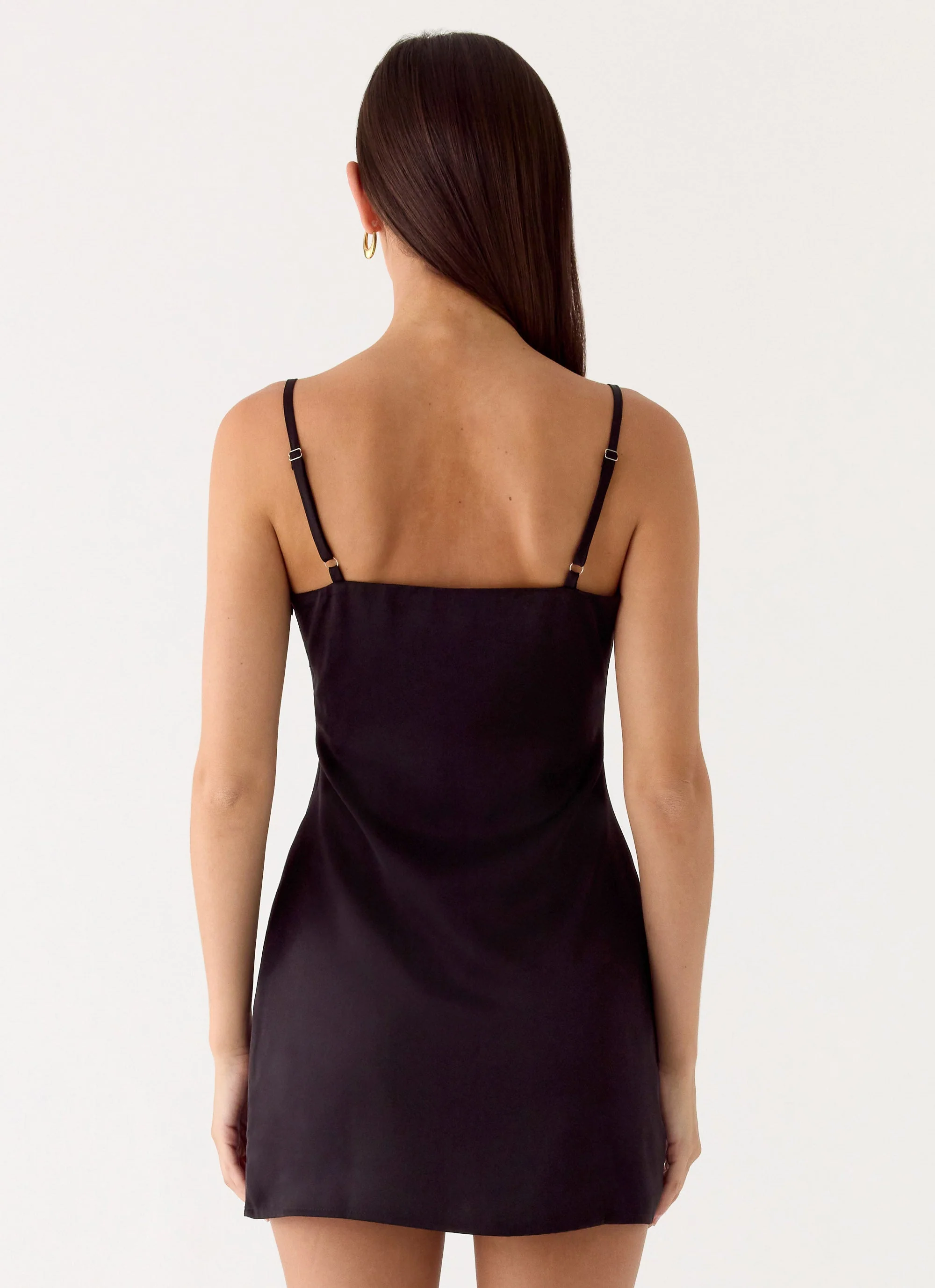 Clementine Mini Dress - Black - Image 3