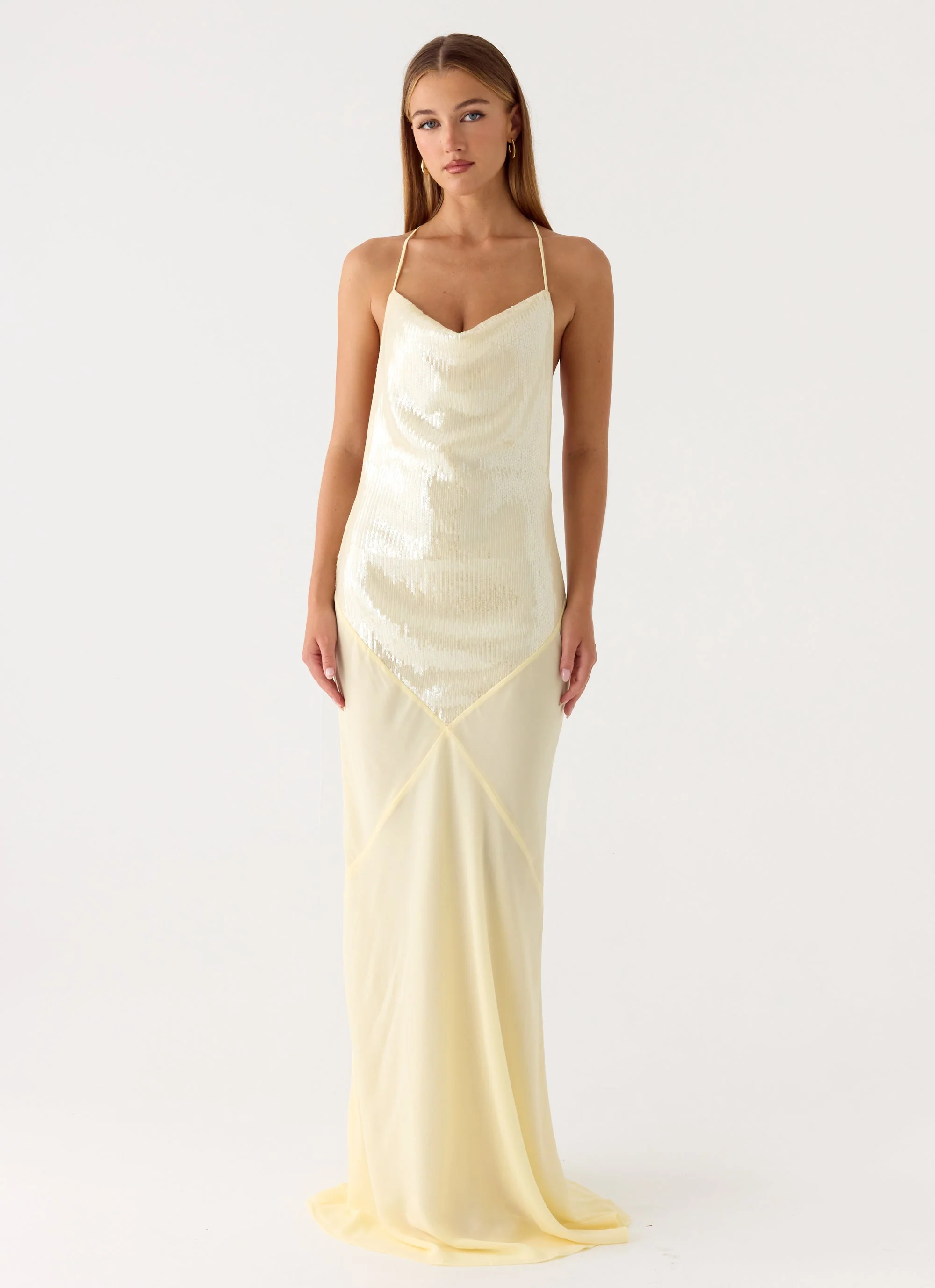 Cleodora Maxi Dress - Yellow - Image 11
