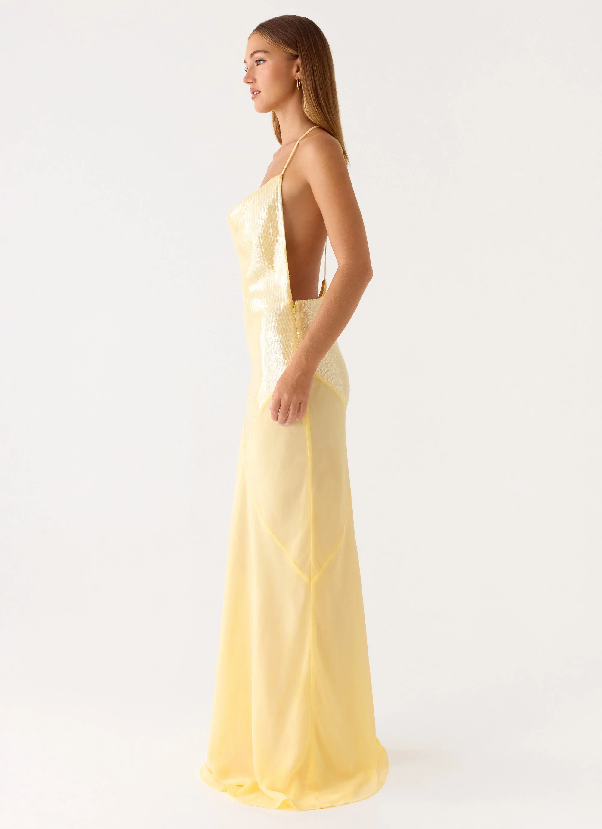 Cleodora Maxi Dress - Yellow - Image 6