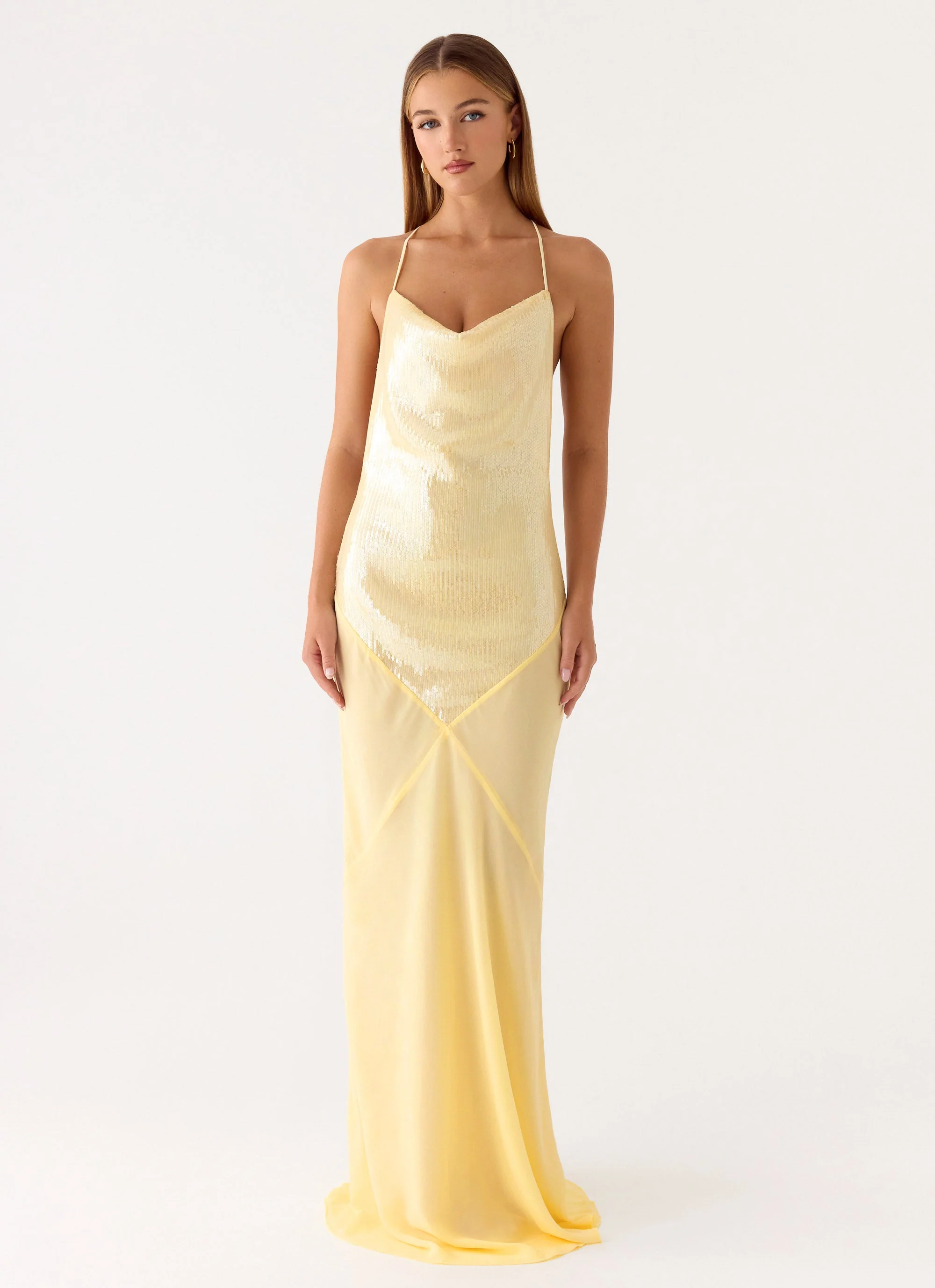 Cleodora Maxi Dress - Yellow - Image 8