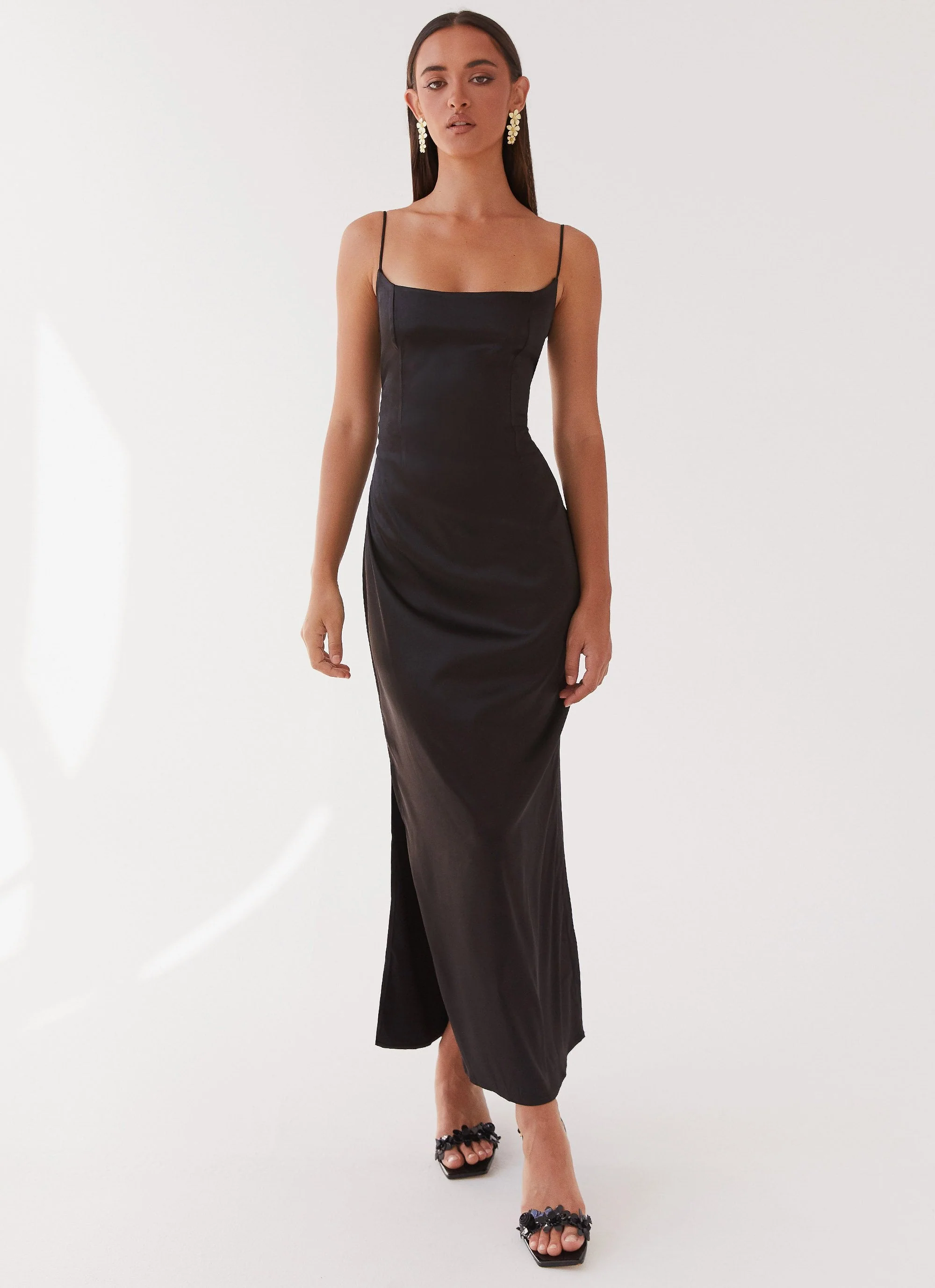 Close To You Maxi Dress - Black - Image 2