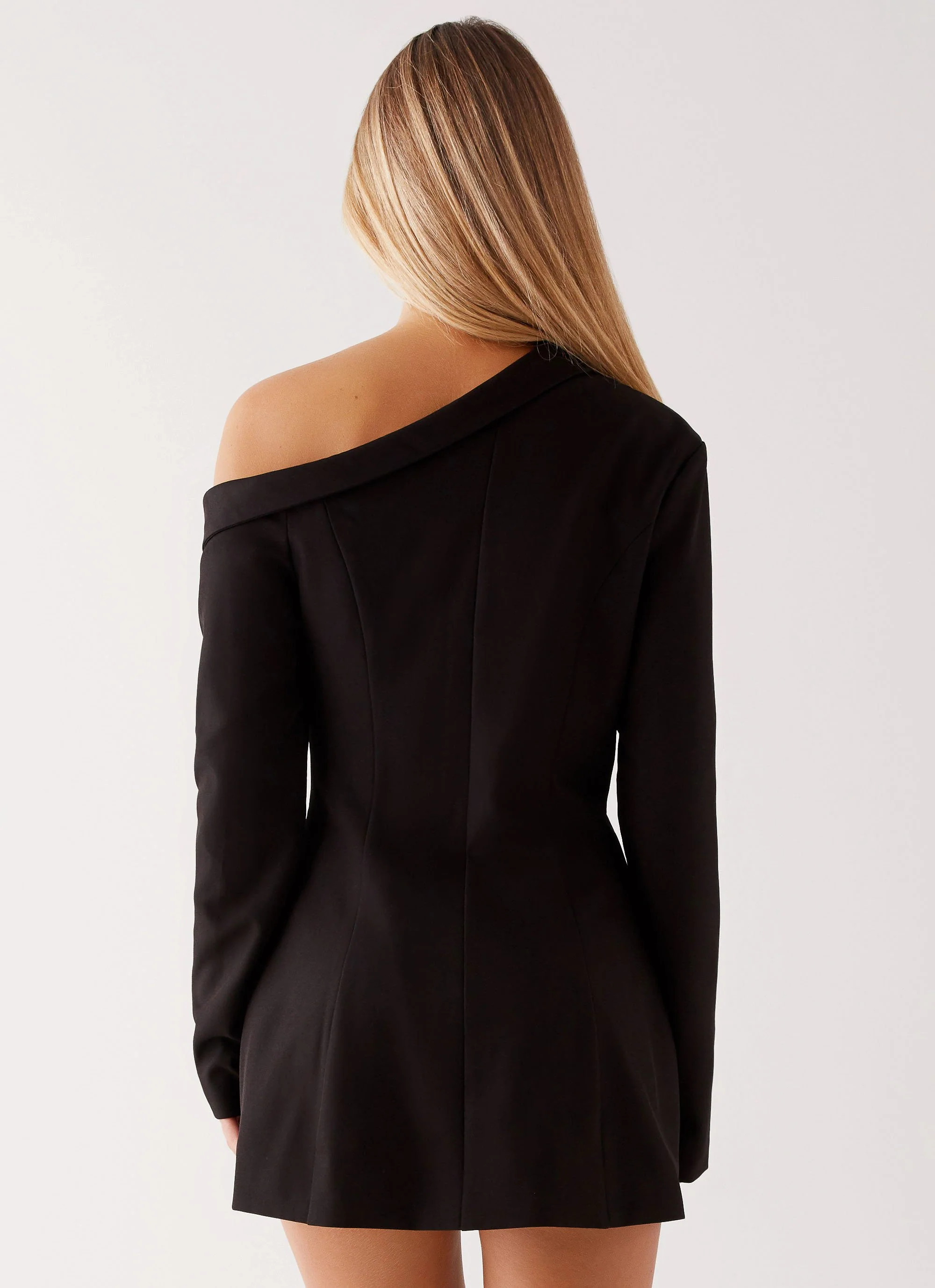 Cody Mini Dress - Black - Image 4