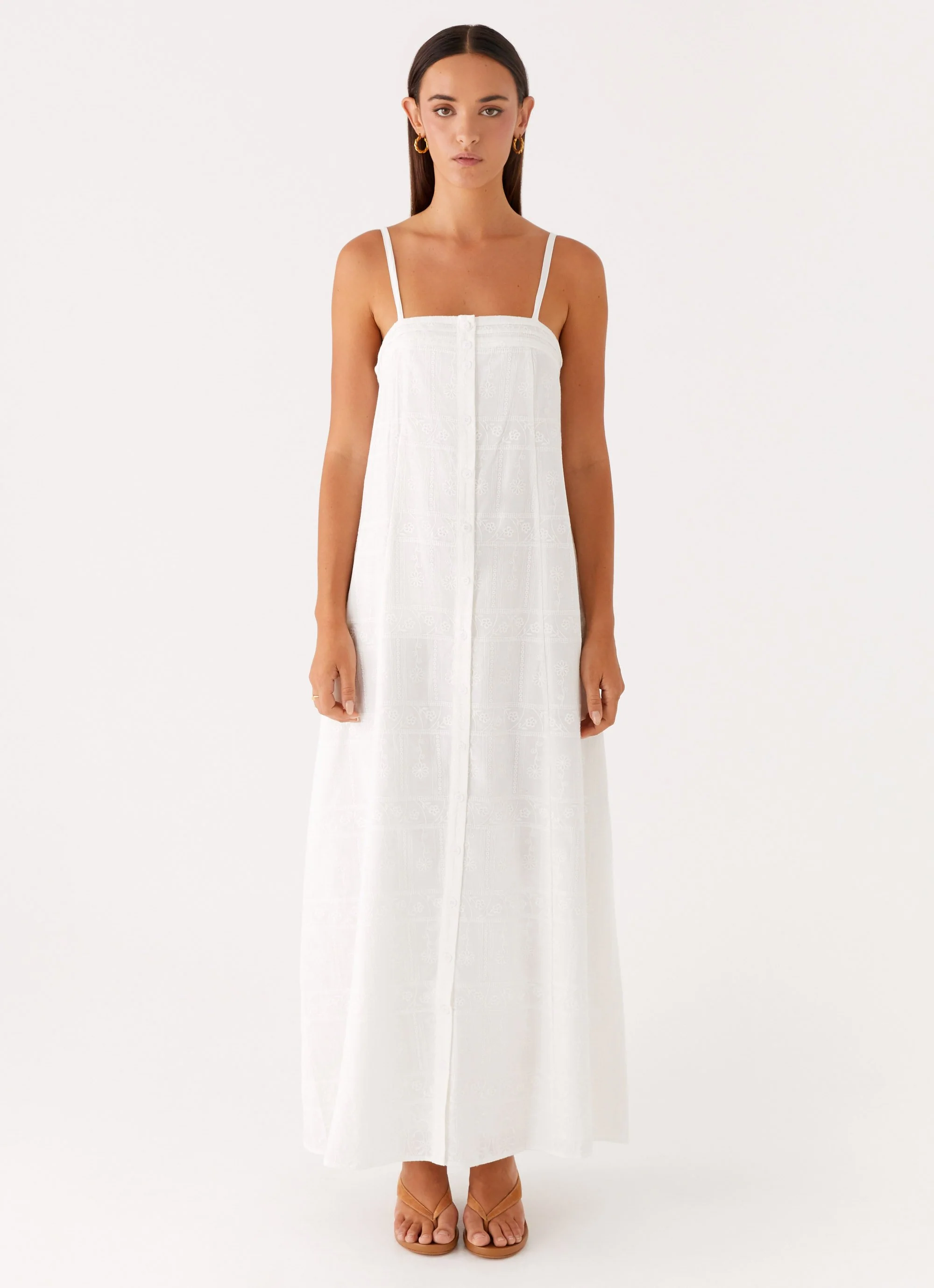 Cole Maxi Dress - White - Image 2