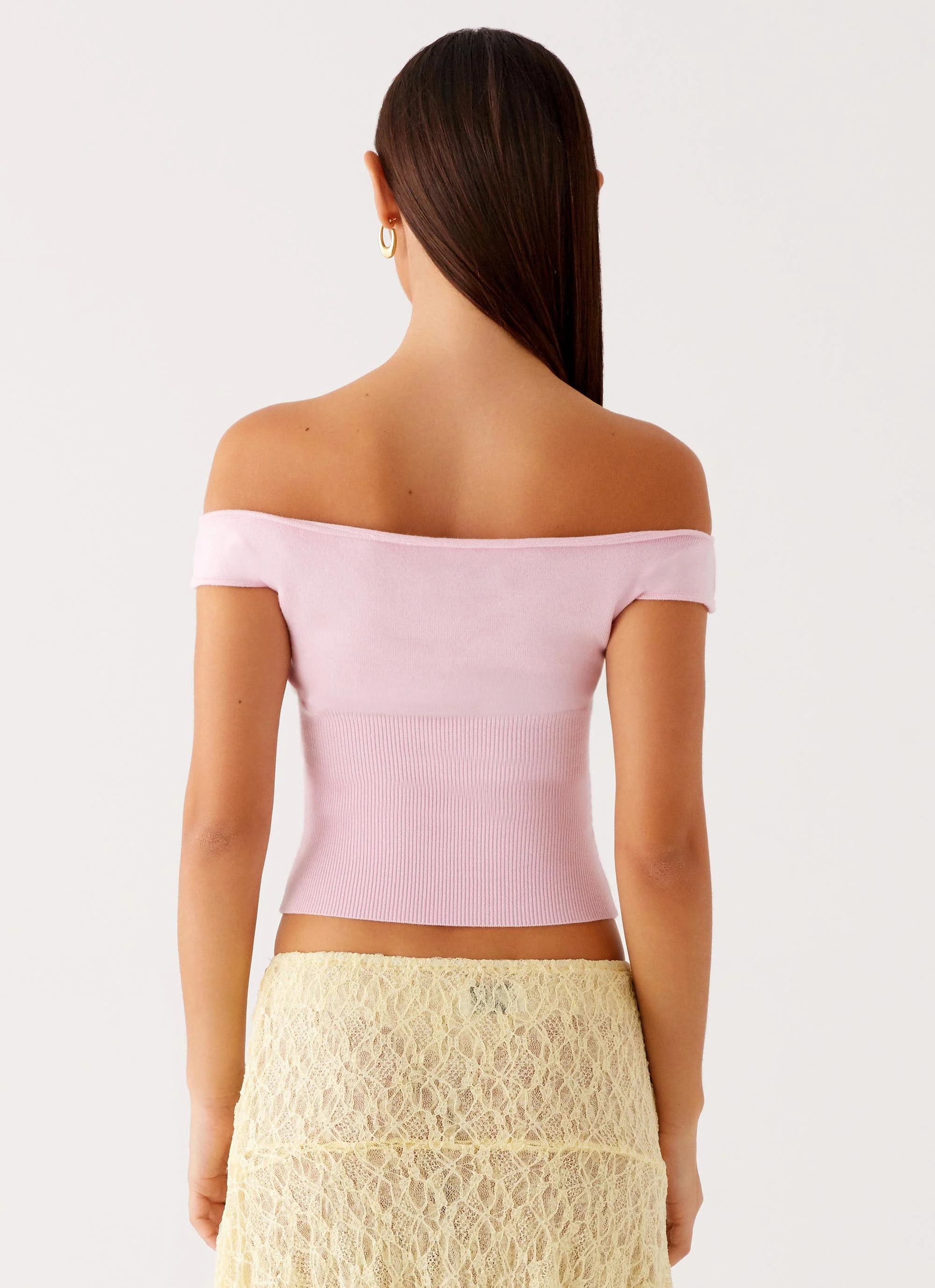 Coleman Knit Top - Pink - Image 5