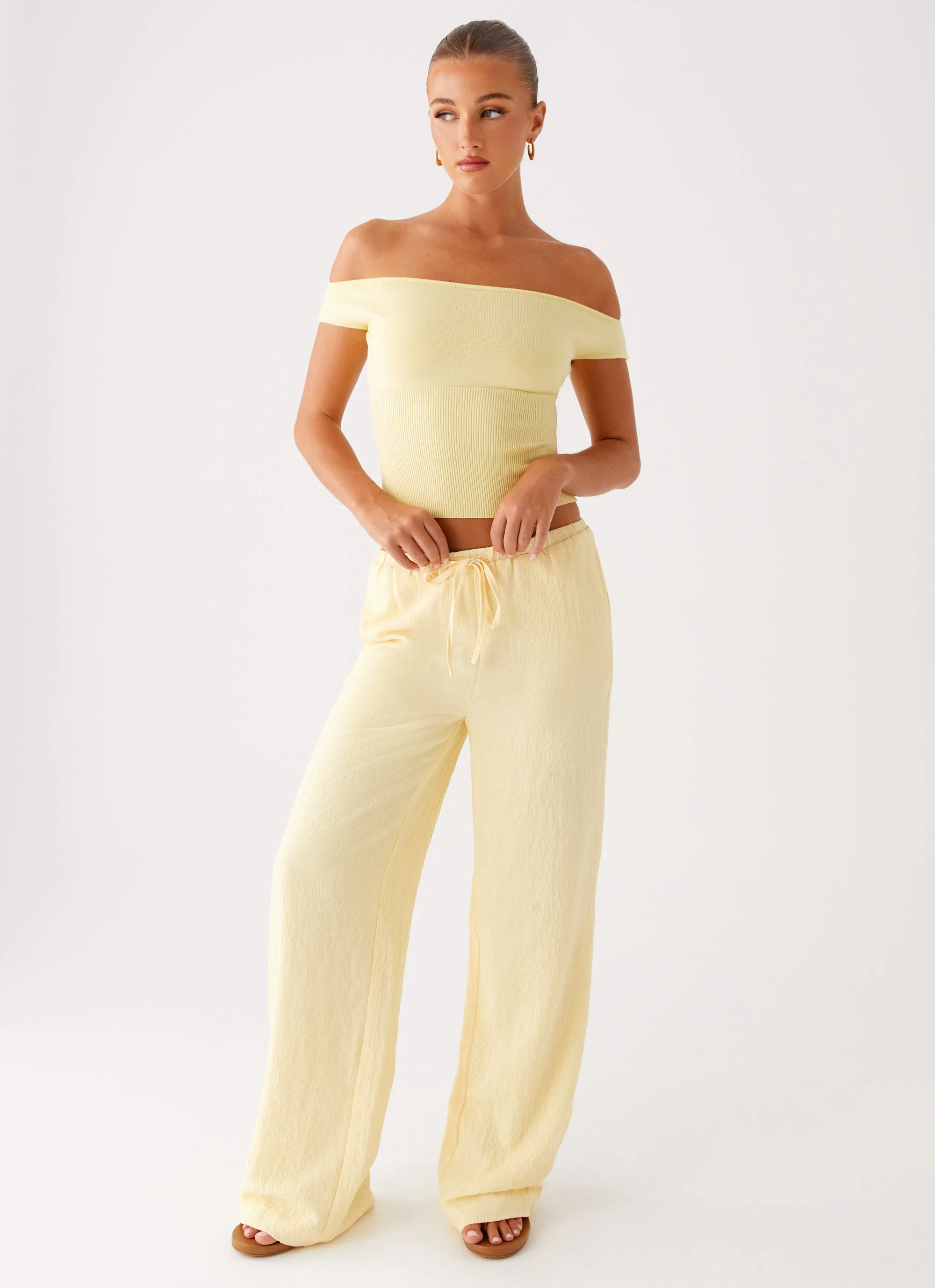 Coleman Knit Top - Yellow - Image 5