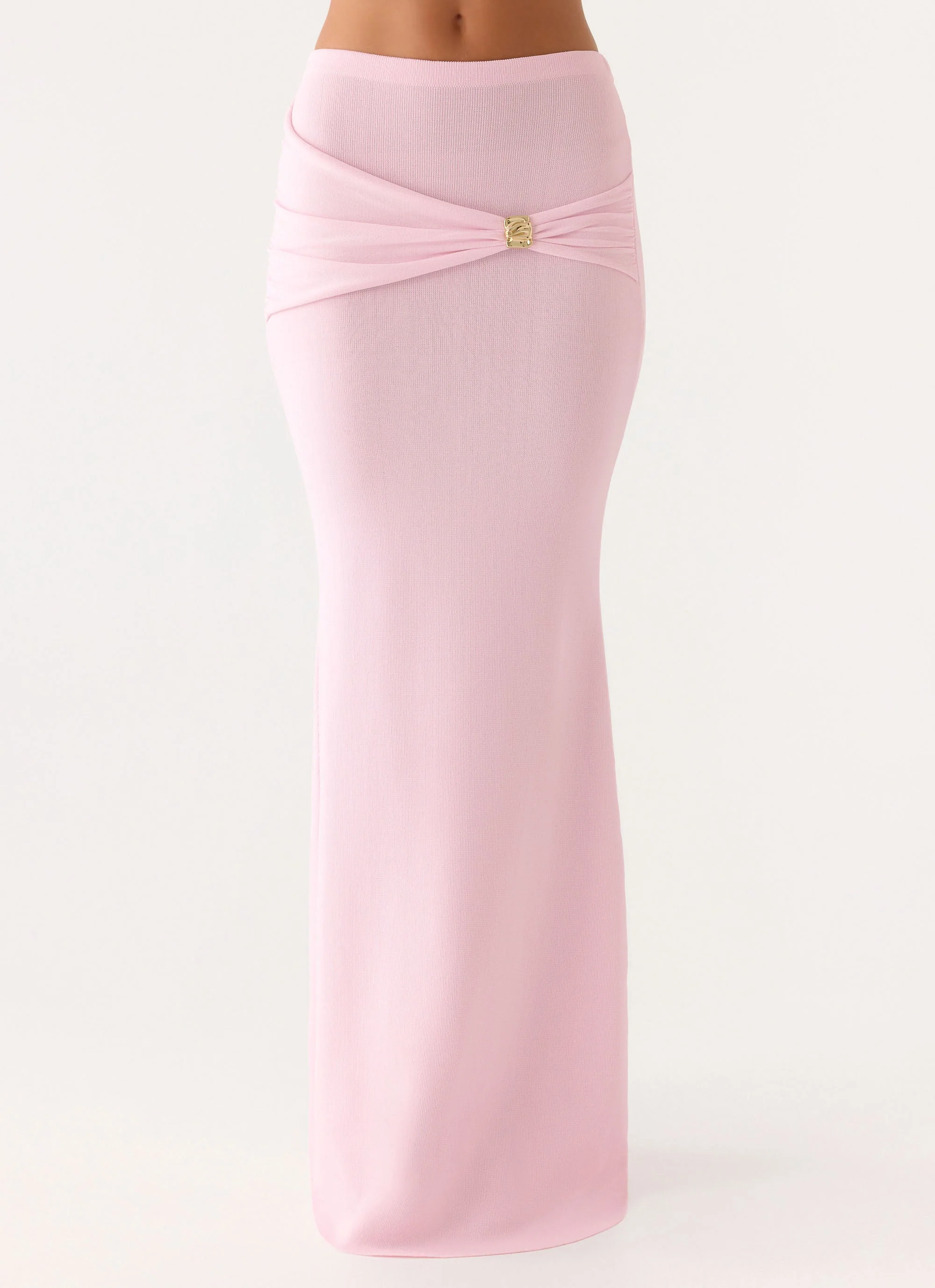 Colipso Maxi Skirt - Pink - Image 3