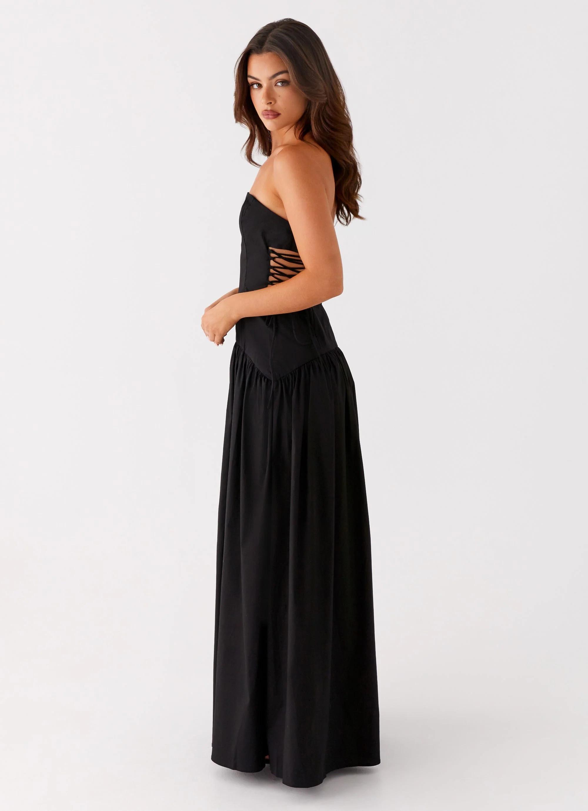 Conagh Maxi Dress - Black - Image 3