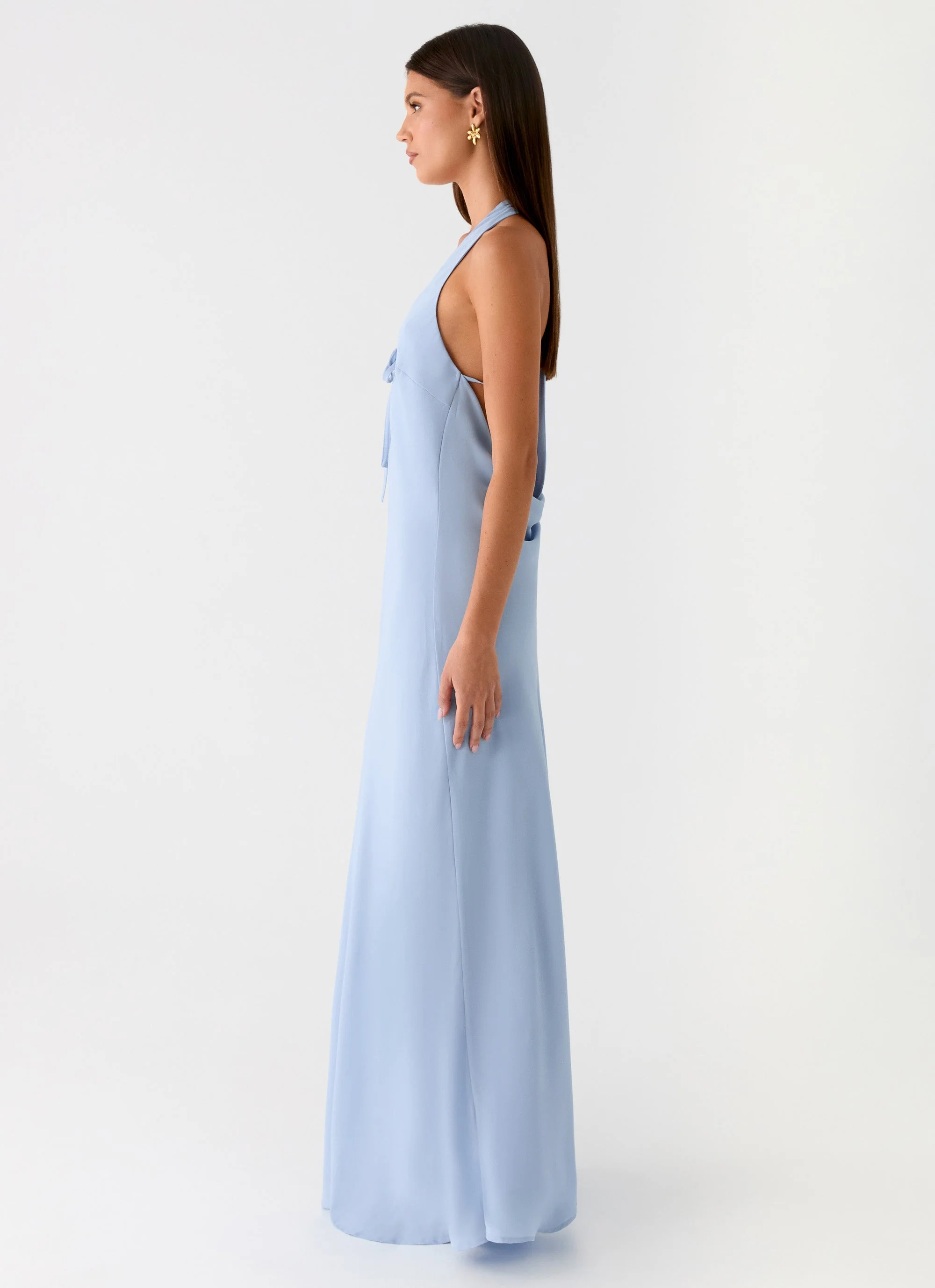 Coralie Maxi Dress - Blue - Image 2