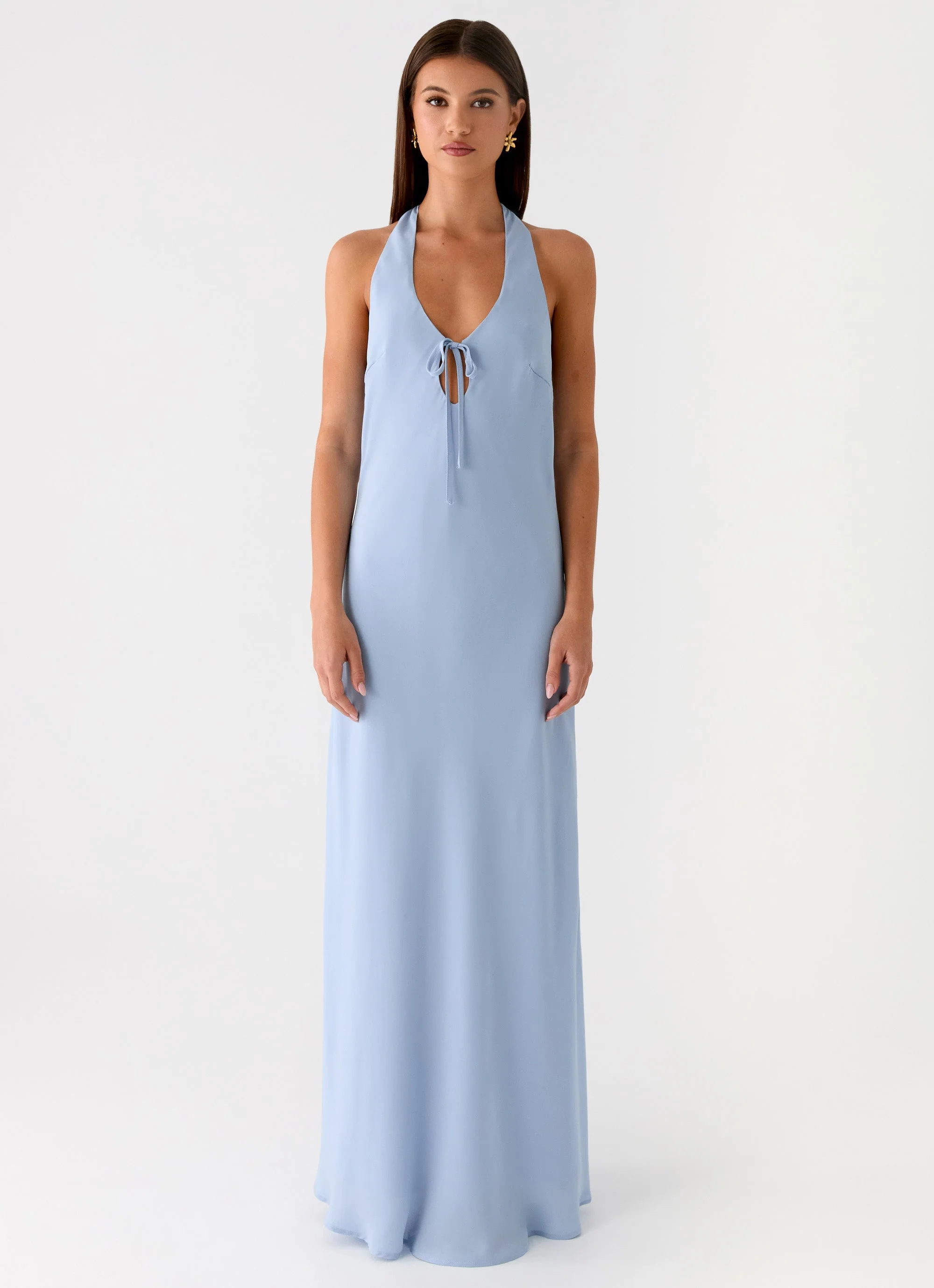 Coralie Maxi Dress - Blue - Image 4