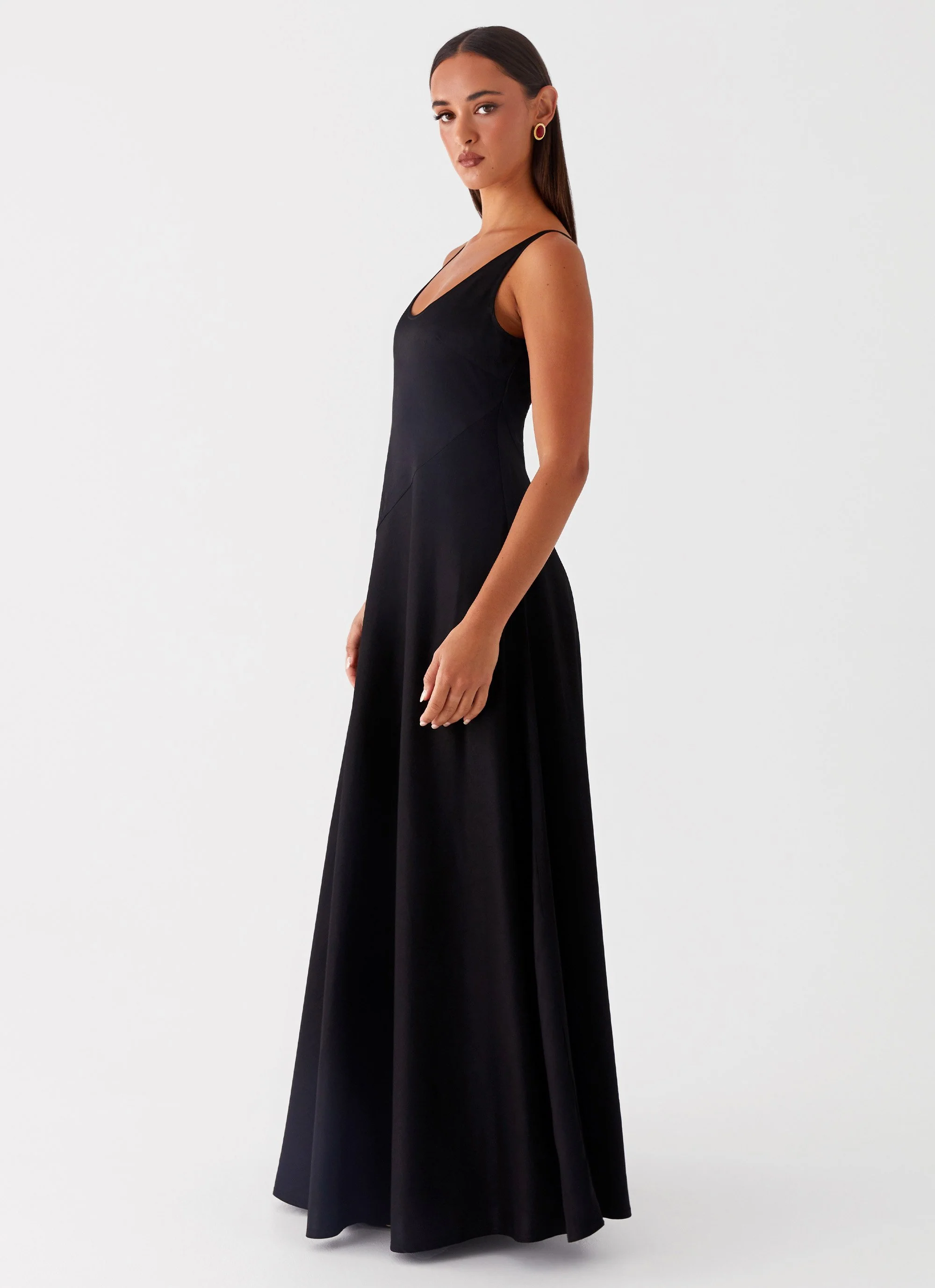 Cosma Maxi Dress - Black - Image 3