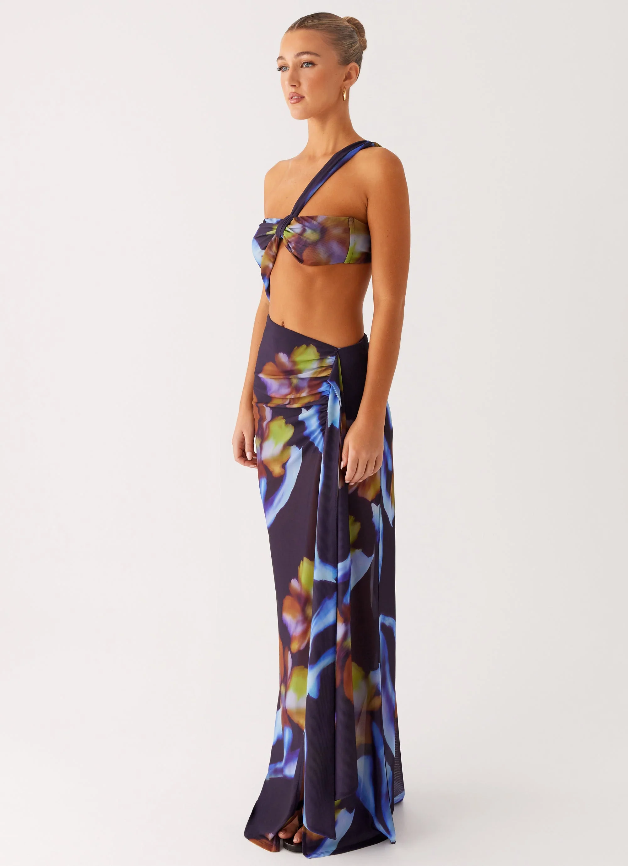 Costa Rica Maxi Dress - Dark Floral - Image 3