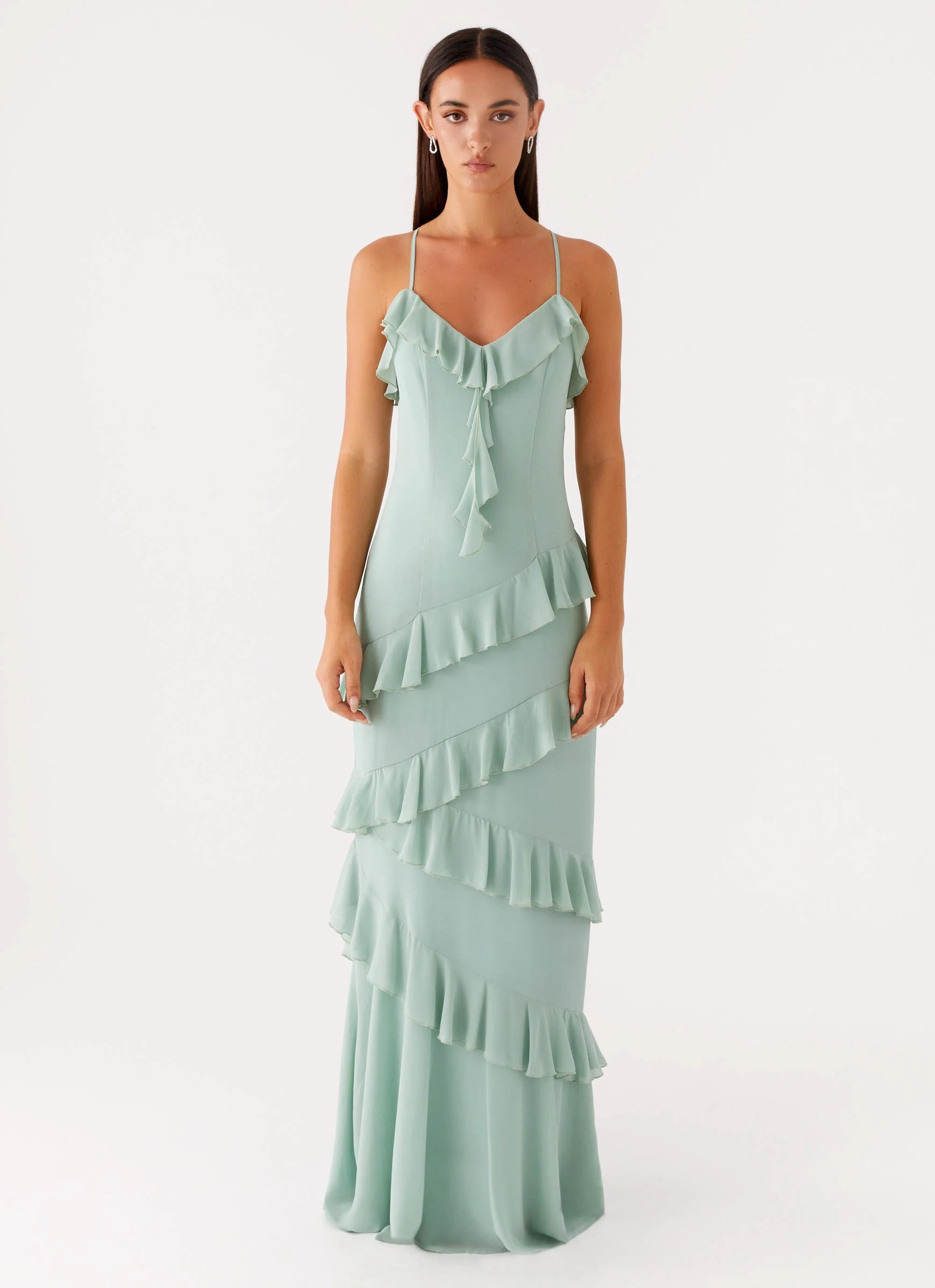 Country Club Maxi Dress - Sage - Image 2