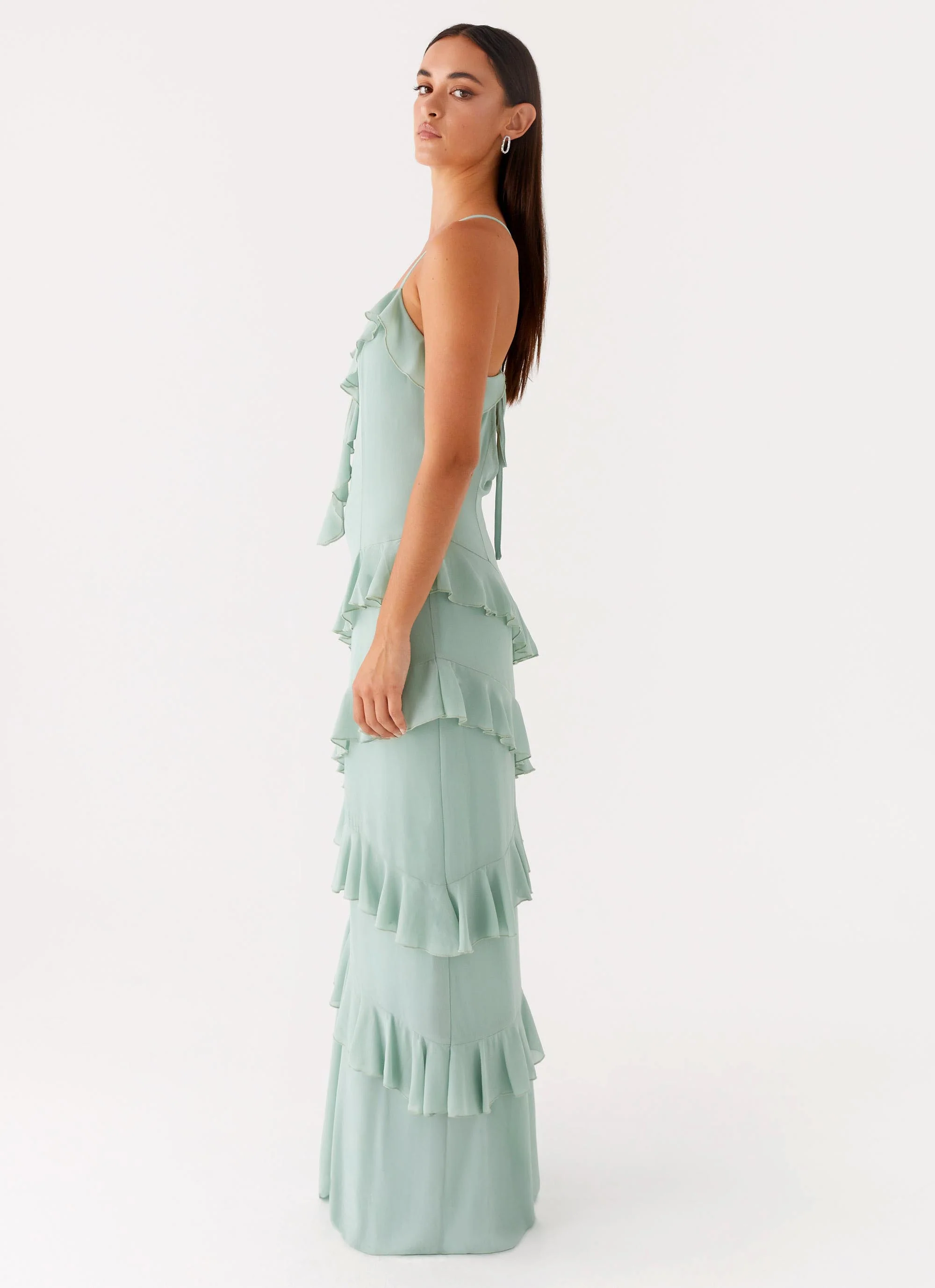 Country Club Maxi Dress - Sage - Image 3