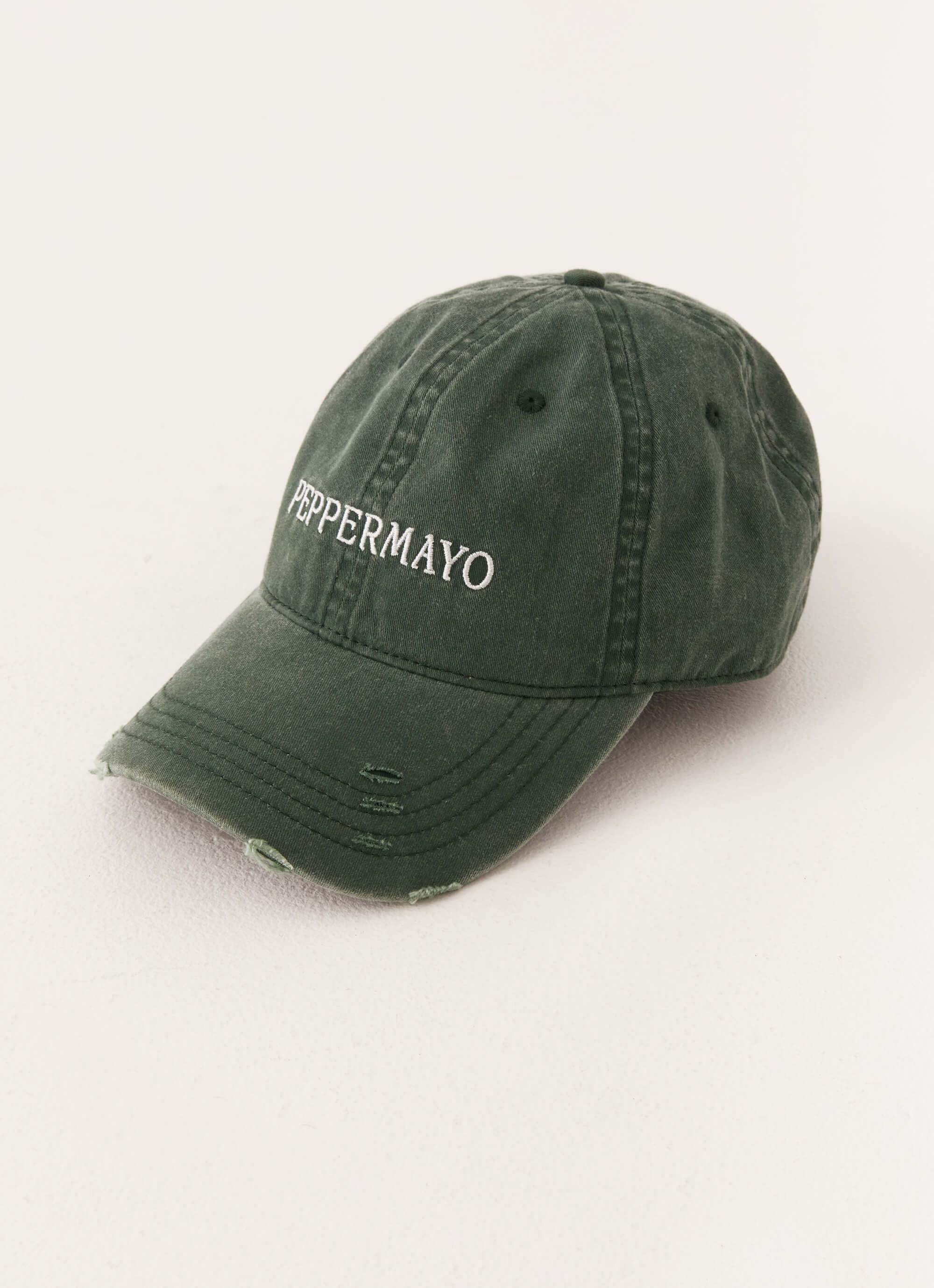 Courtside Baseball Cap - Green - Image 4
