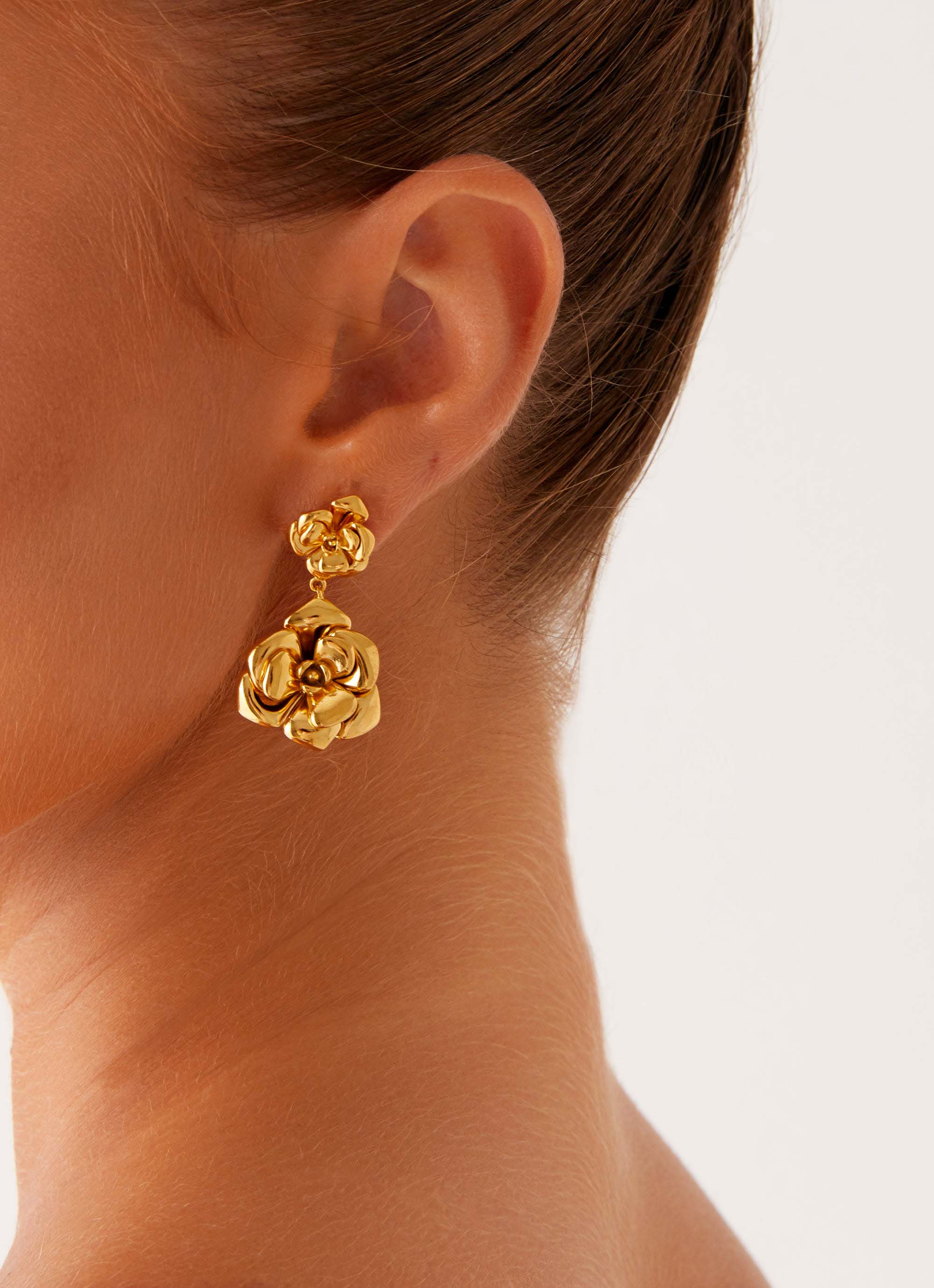 Dana Earrings - Gold - Image 3