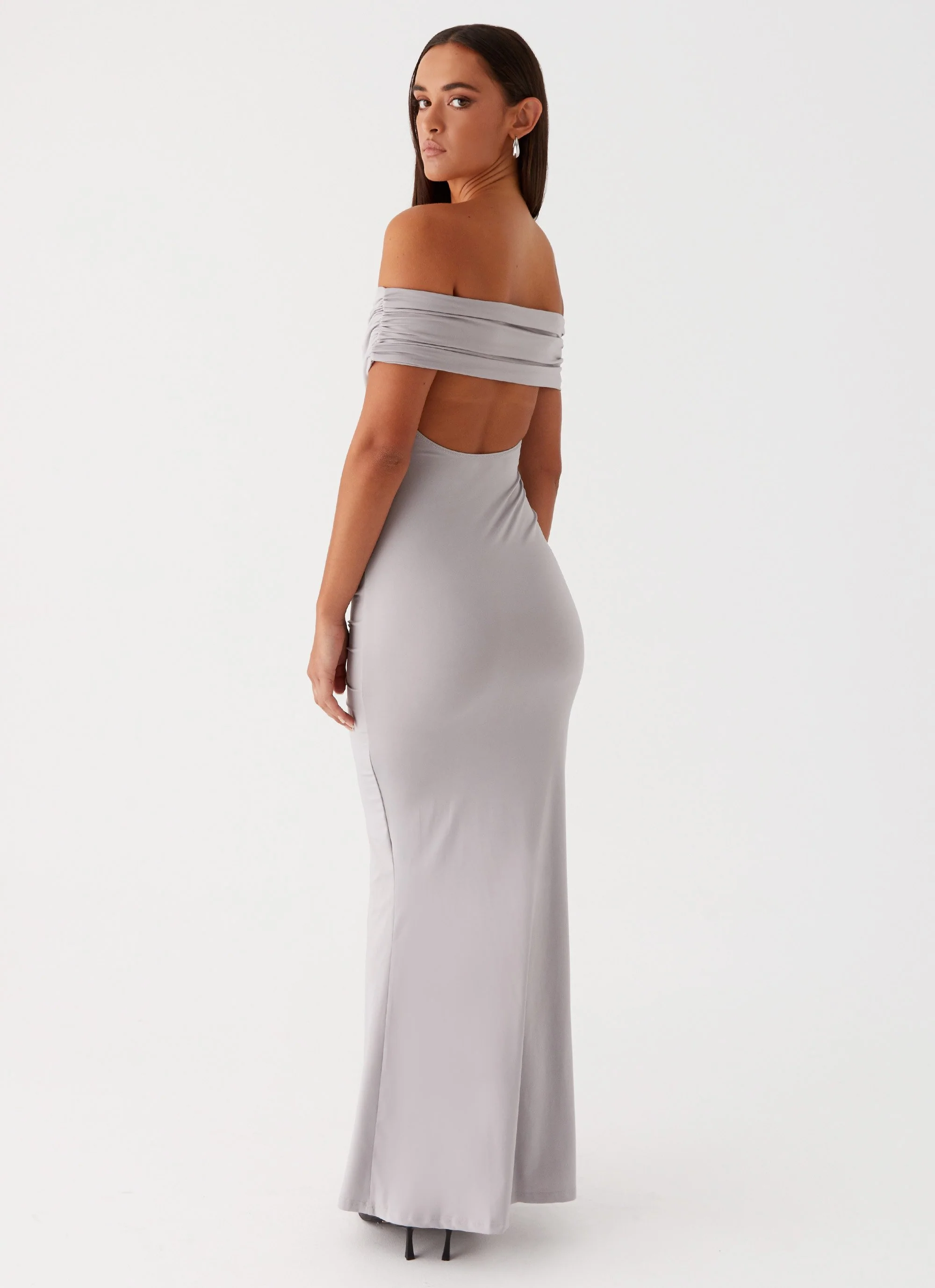Dancefloor Maxi Dress - Grey - Image 4
