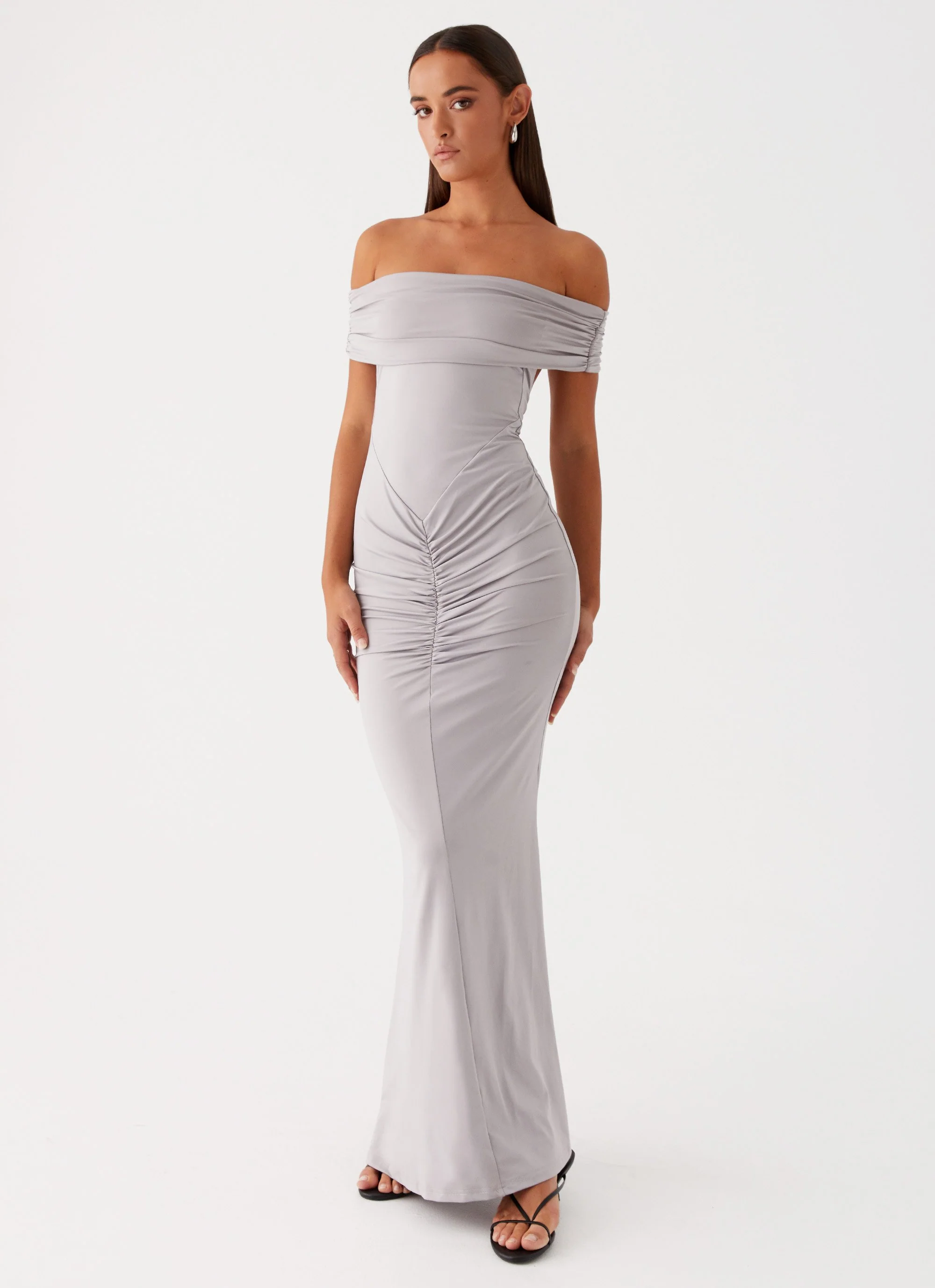 Dancefloor Maxi Dress - Grey - Image 5