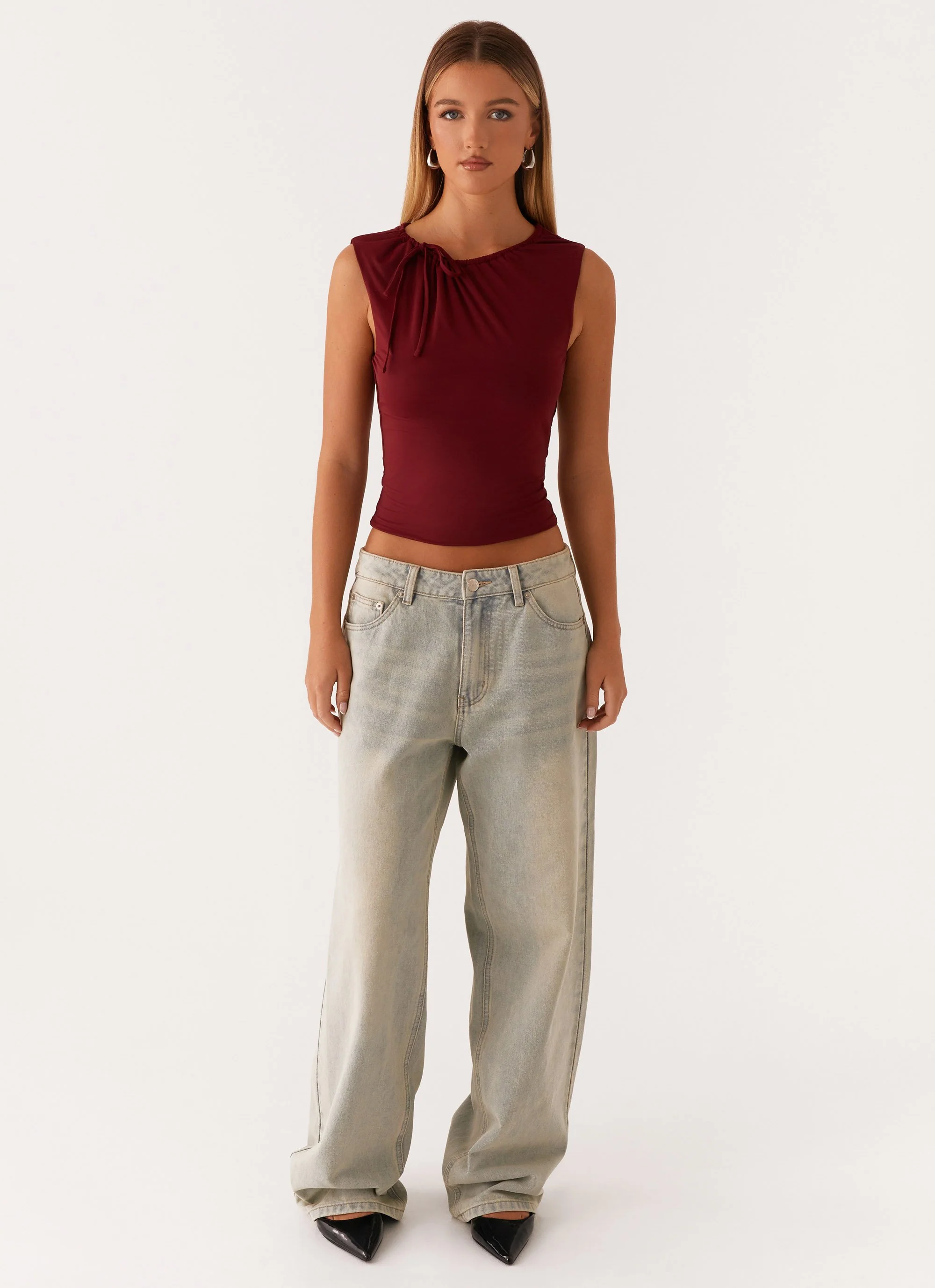 Darlee Tank Top - Mulberry - Image 2