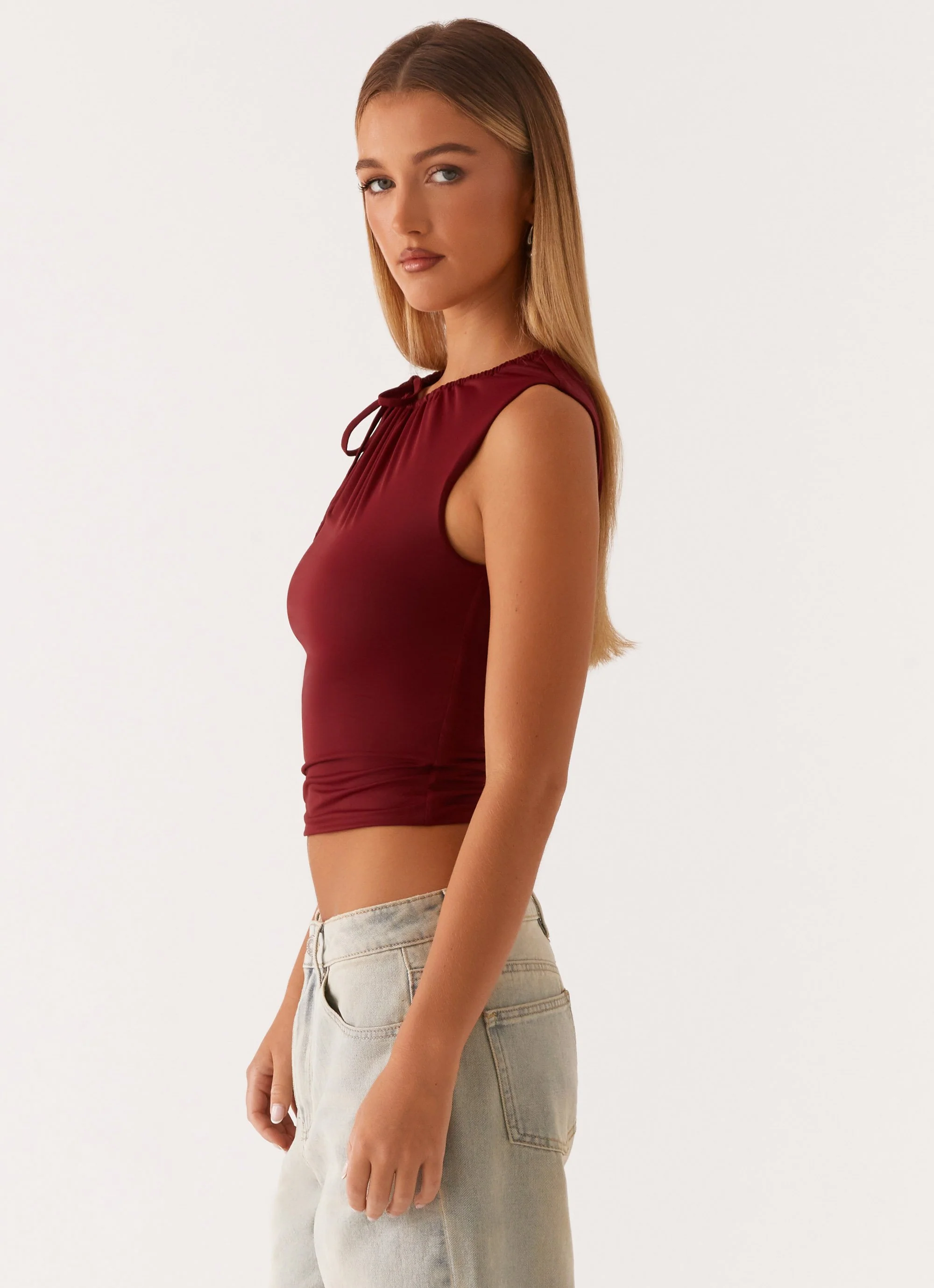 Darlee Tank Top - Mulberry - Image 3
