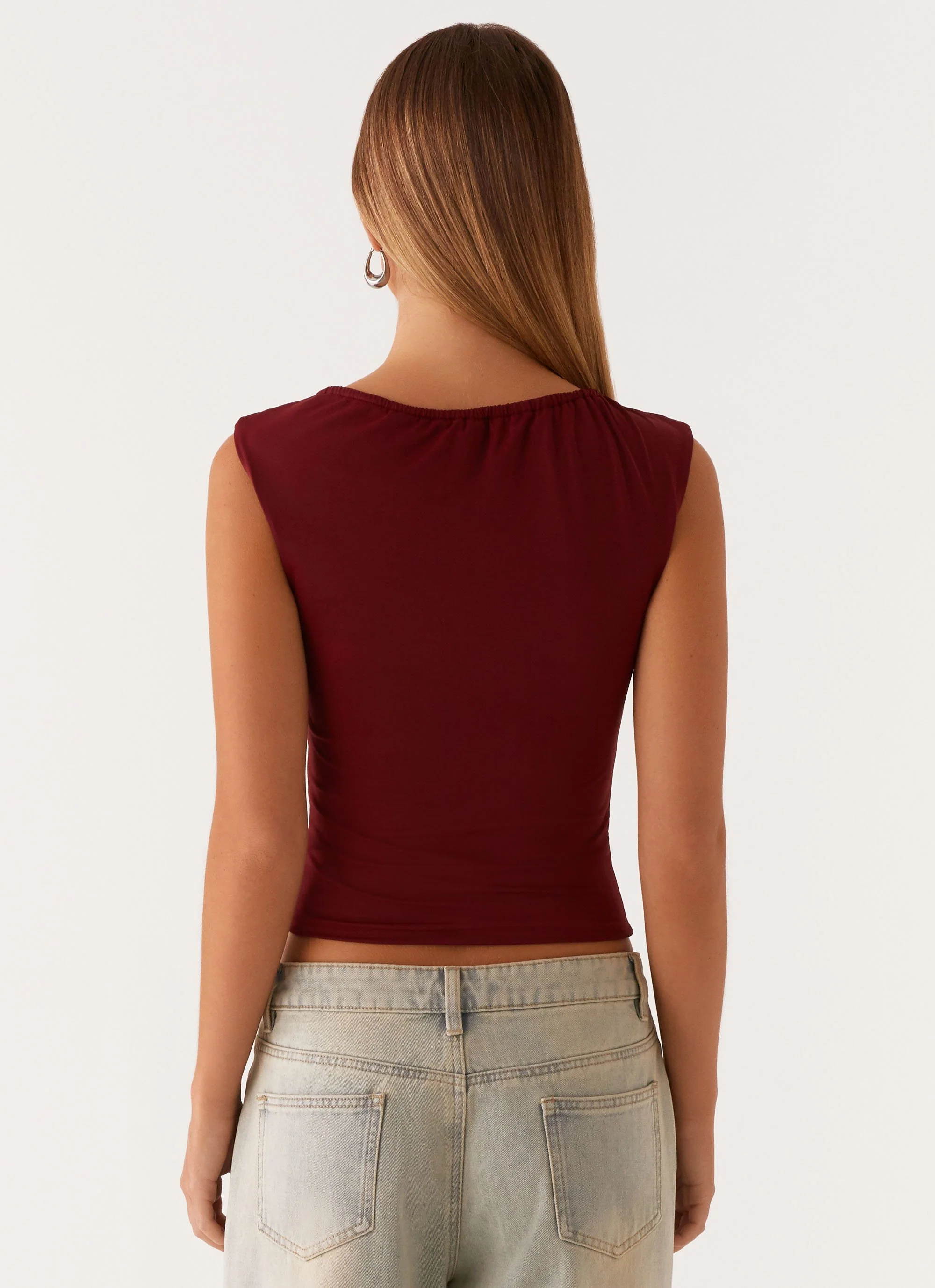 Darlee Tank Top - Mulberry - Image 4