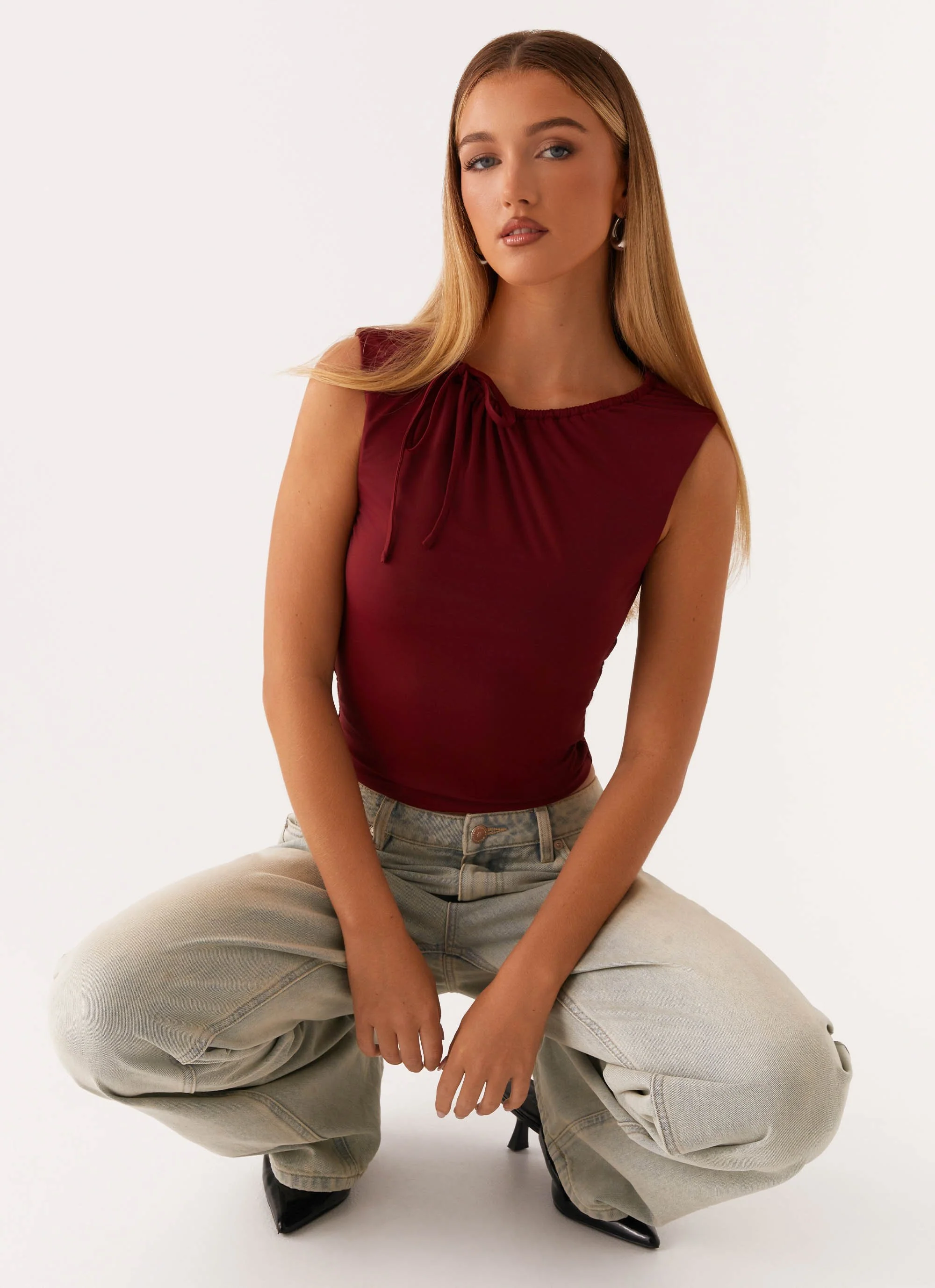 Darlee Tank Top - Mulberry - Image 5