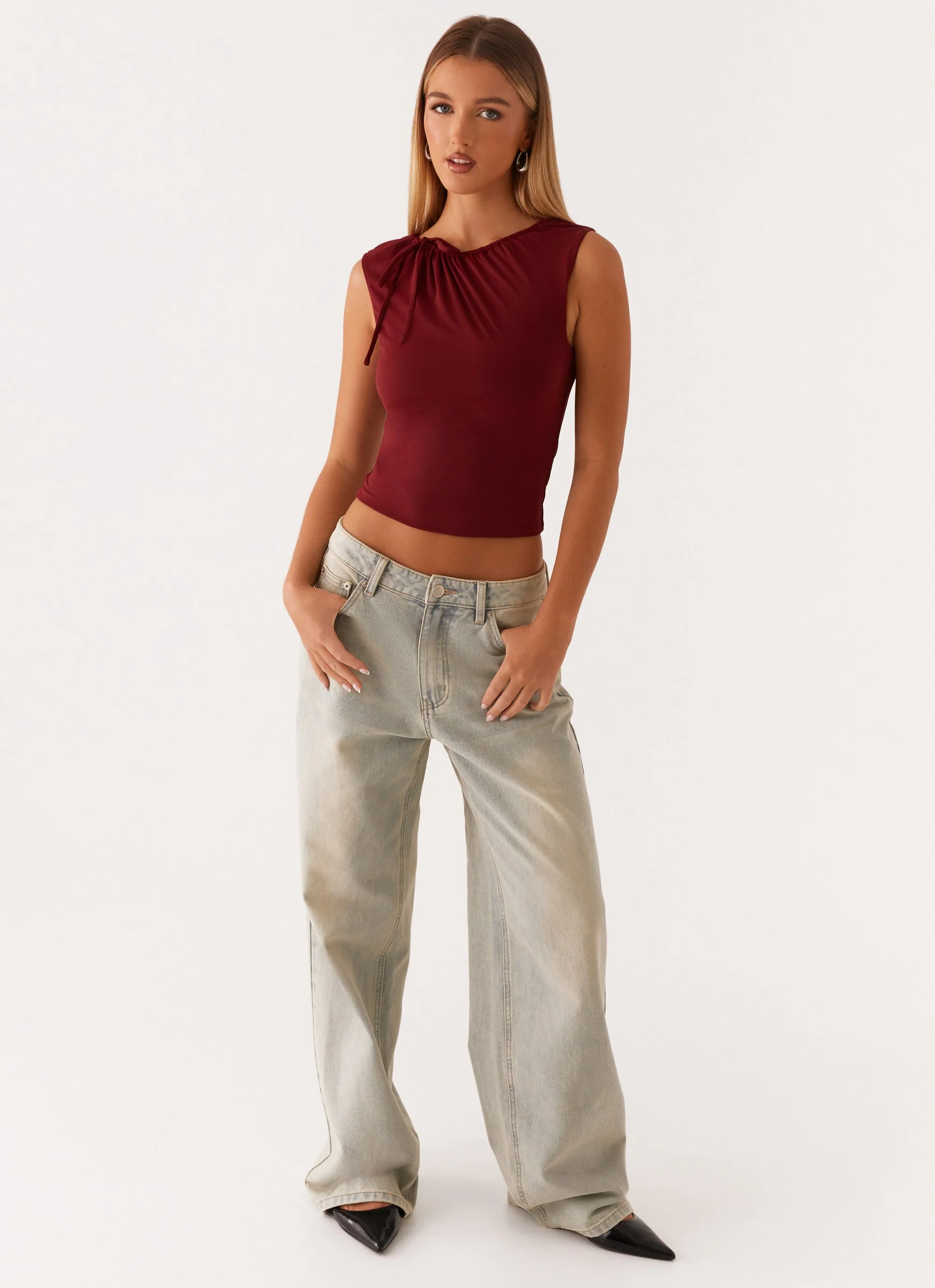 Darlee Tank Top - Mulberry - Image 6