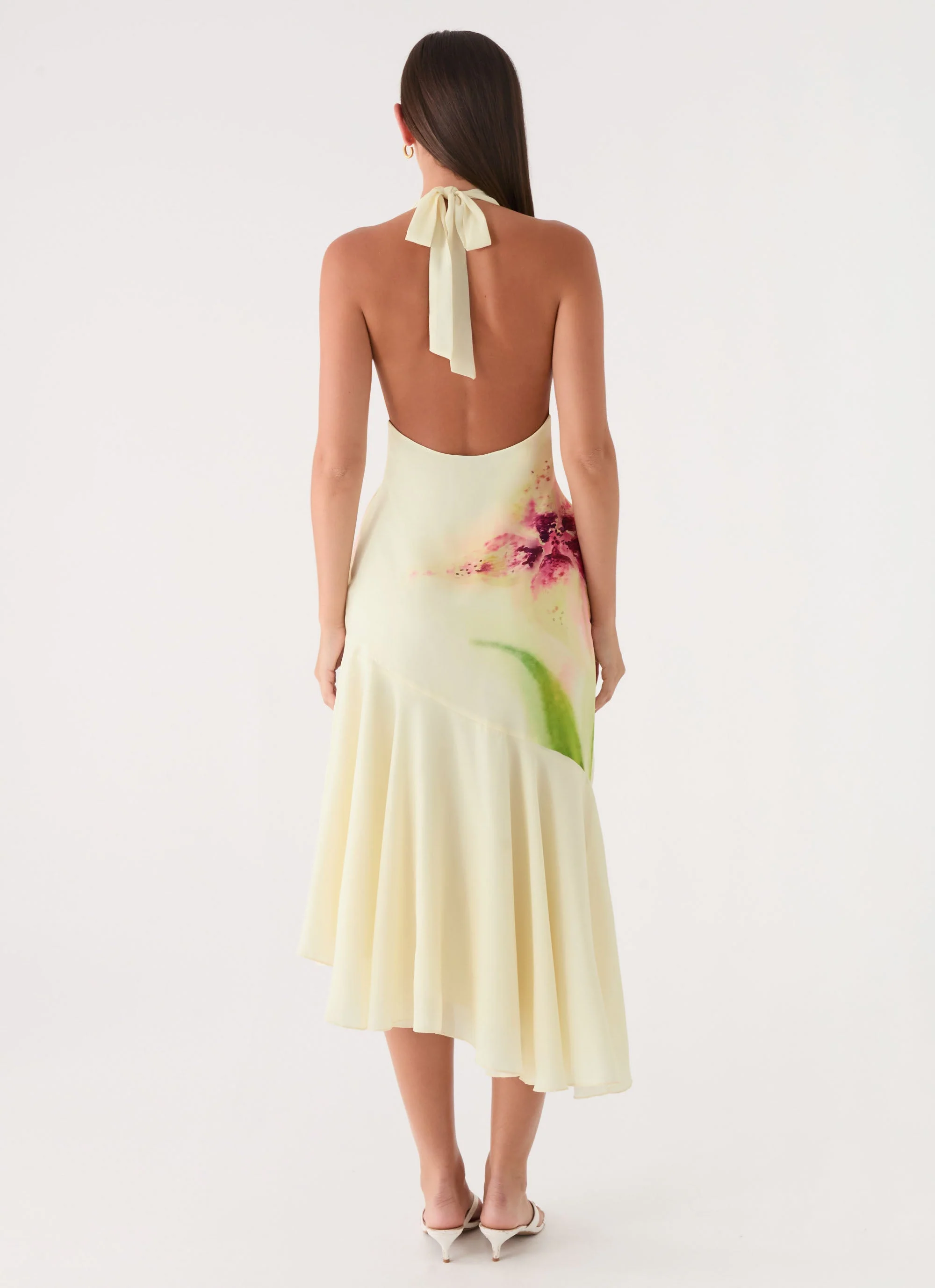 Darline Midi Dress - Soft Lily - Image 3