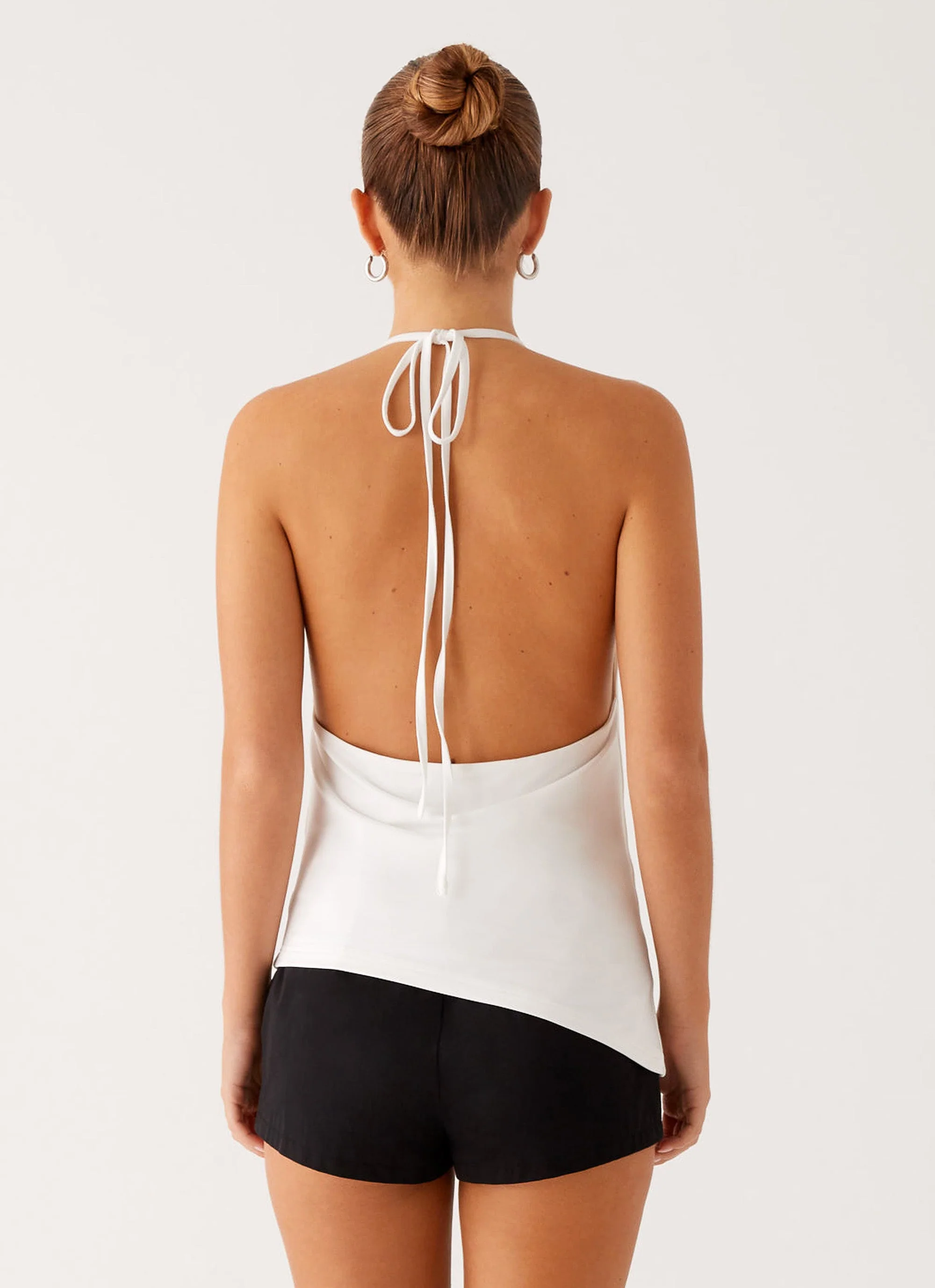 Dasha Cowl Top - White - Image 4