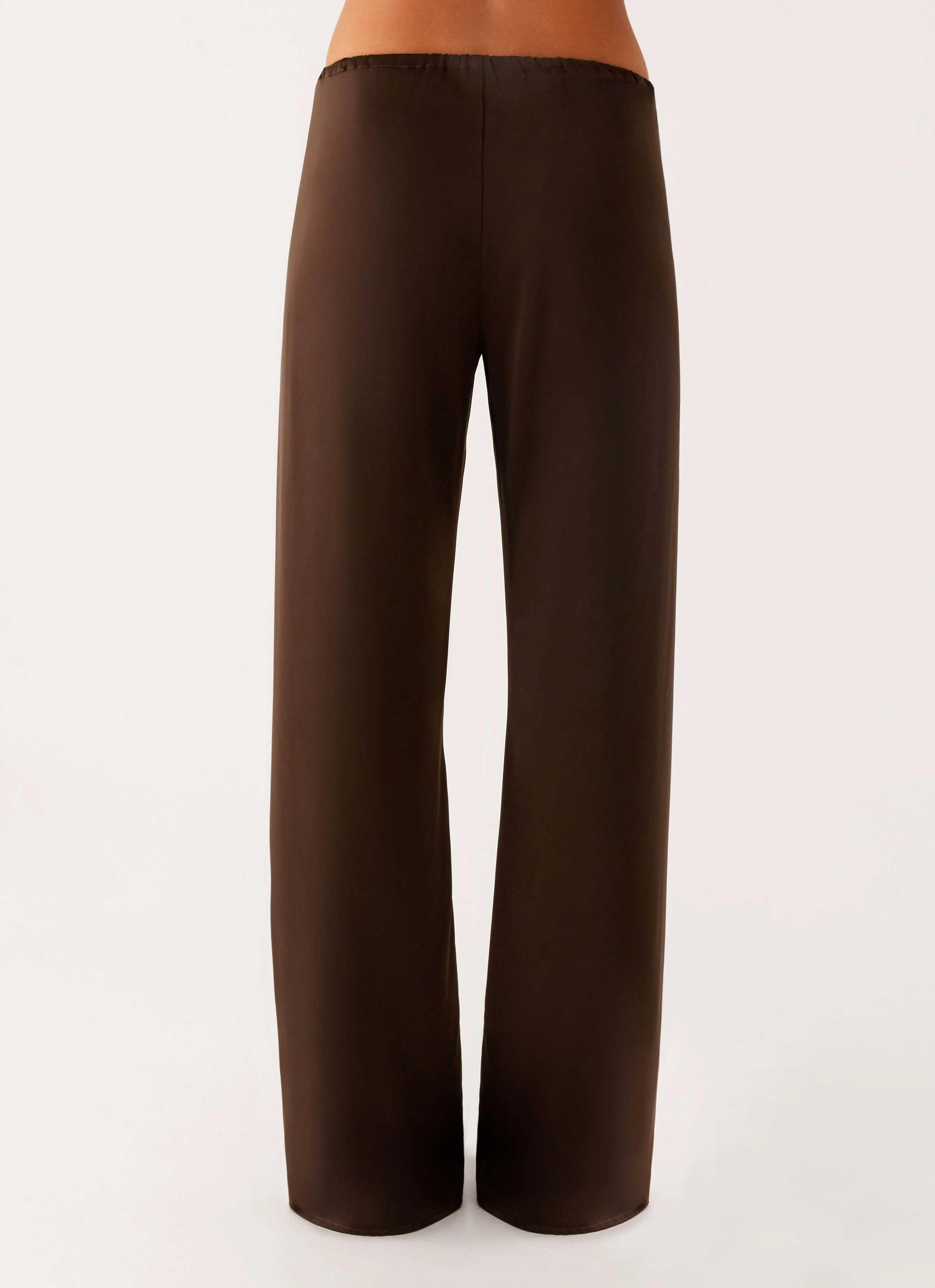 Deacon Low Rise Pants - Chocolate - Image 5