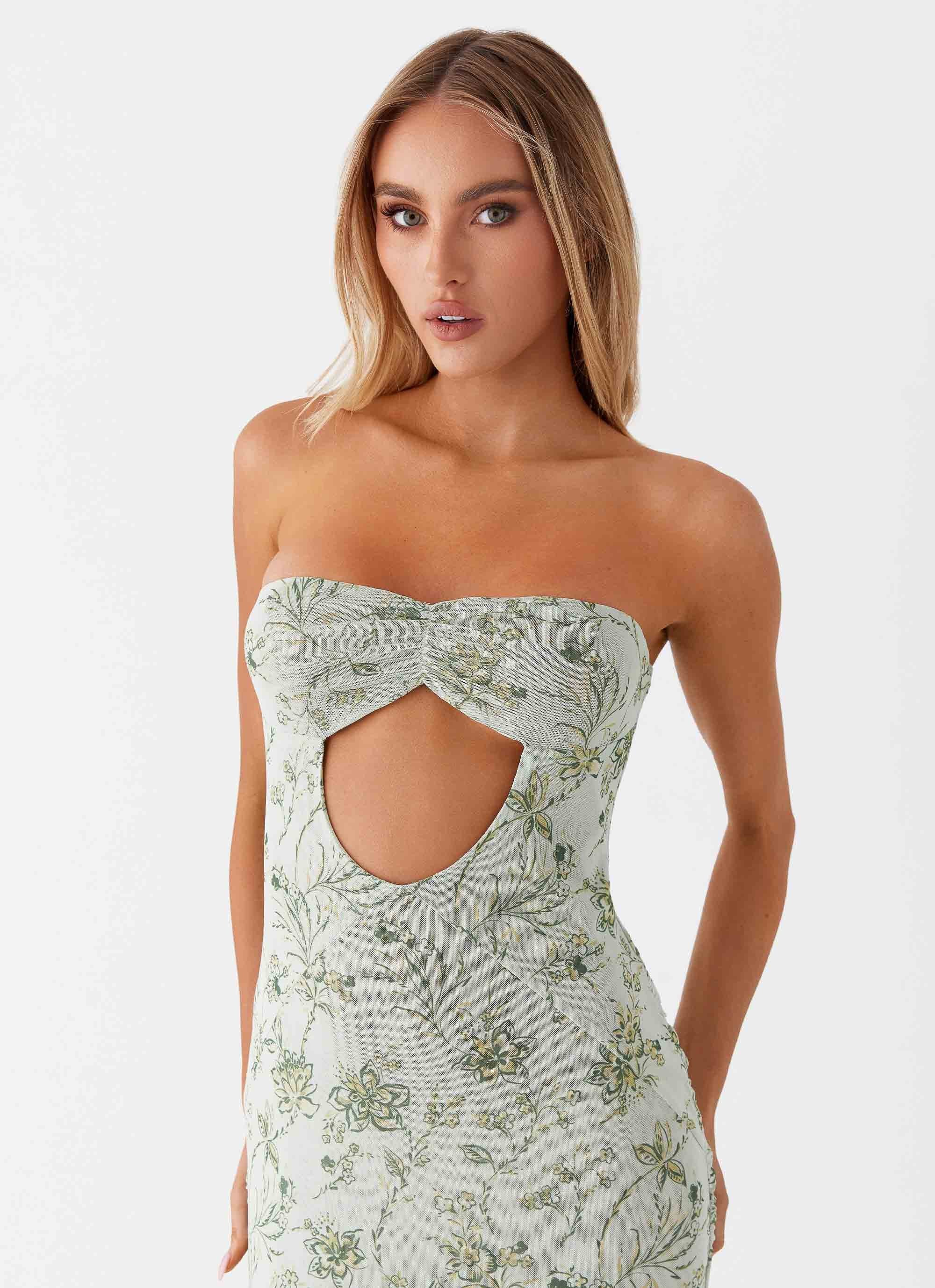 Dearest Maxi Dress - Sage Floral - Image 5