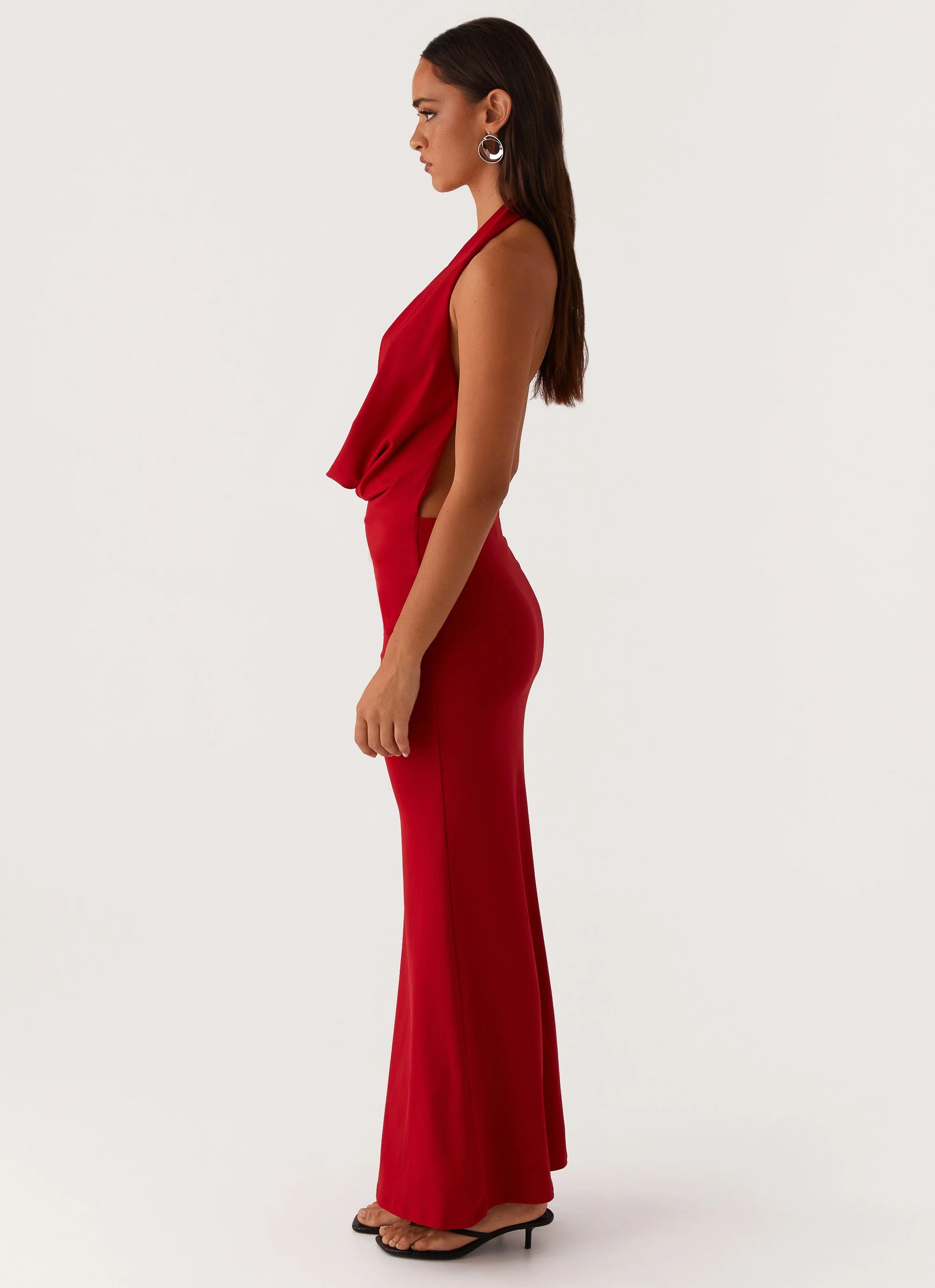 Dedicated Maxi Dress - Red - Image 3