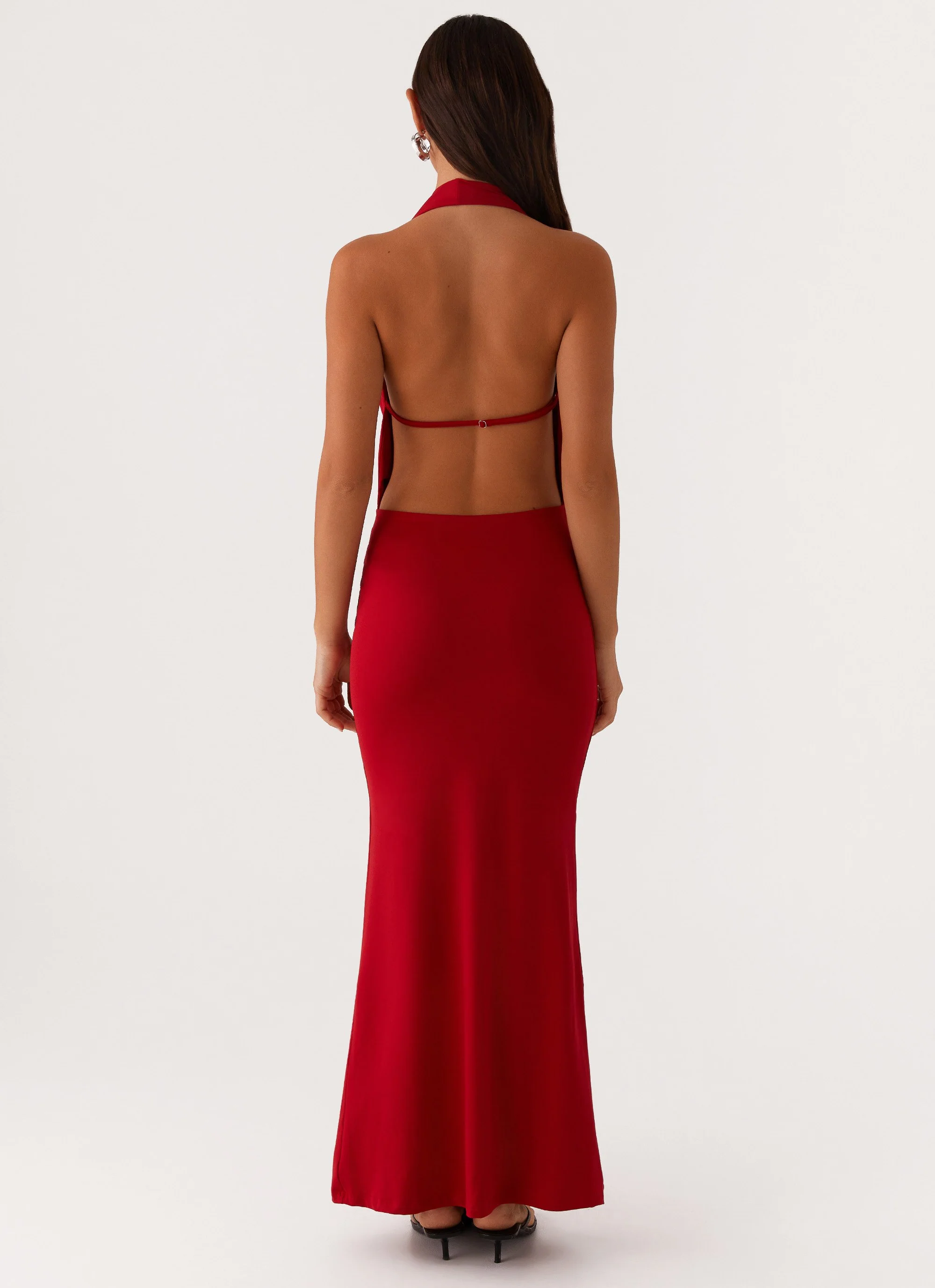 Dedicated Maxi Dress - Red - Image 4