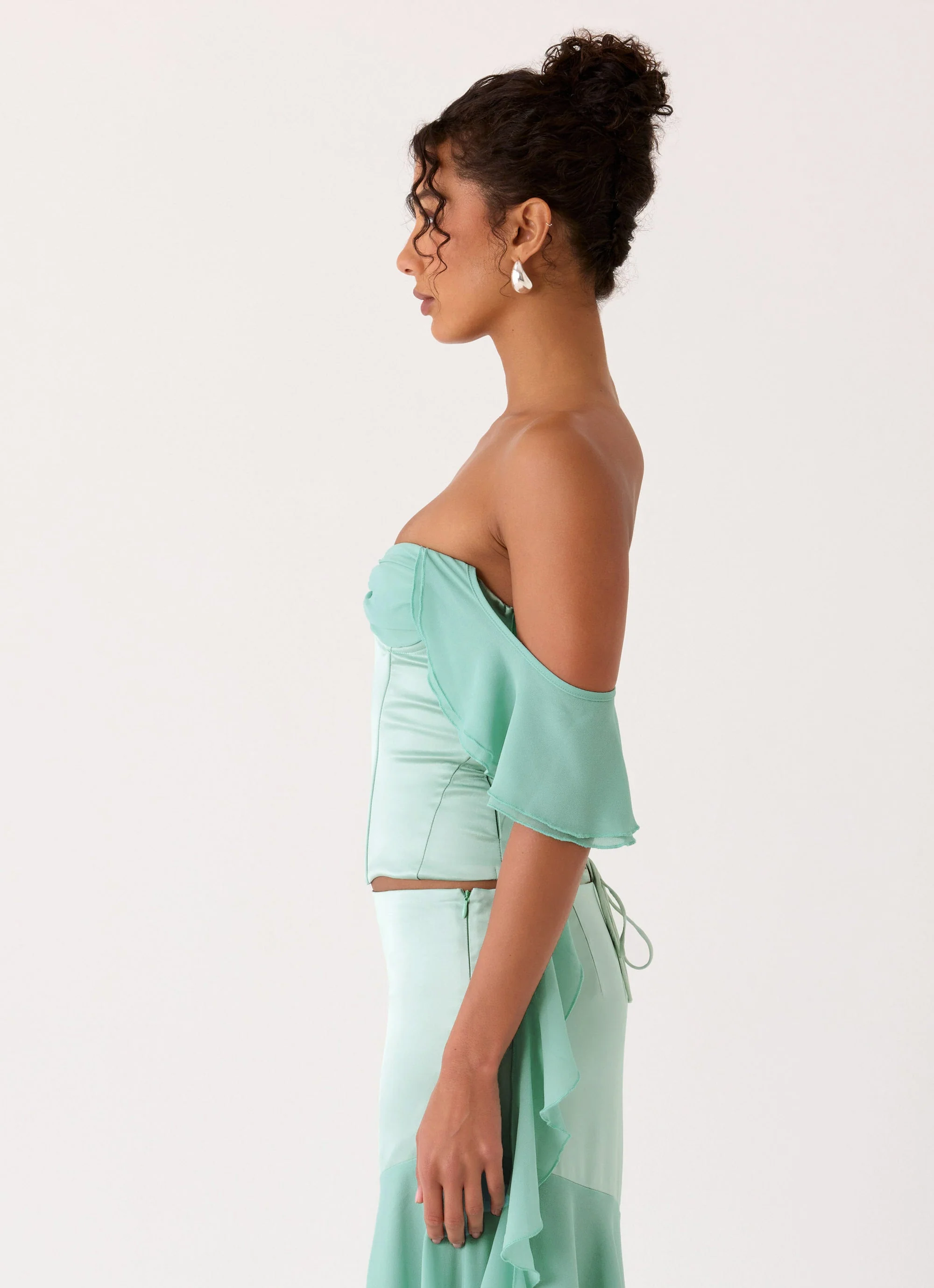 Deenesa Corset Top - Mint - Image 4