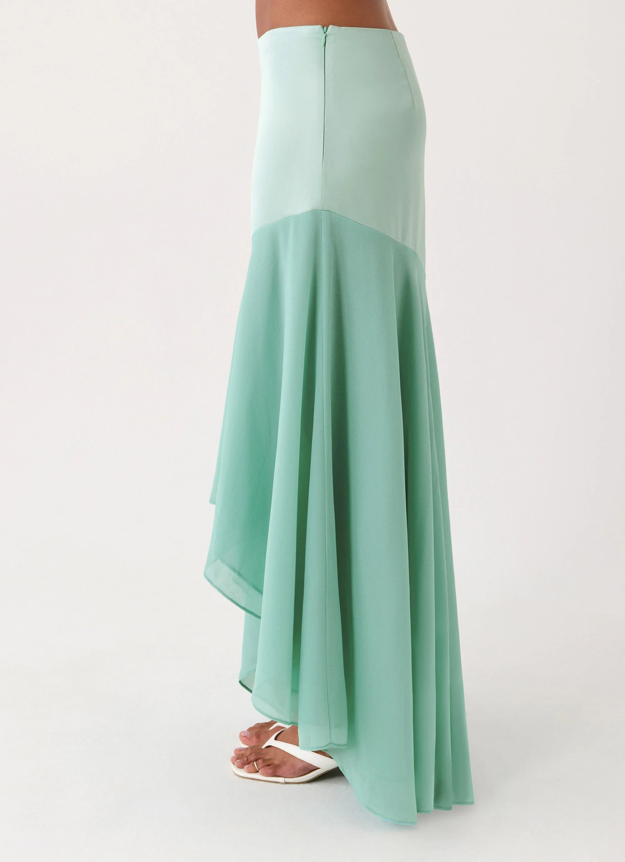 Deenesa Maxi Skirt - Mint - Image 6