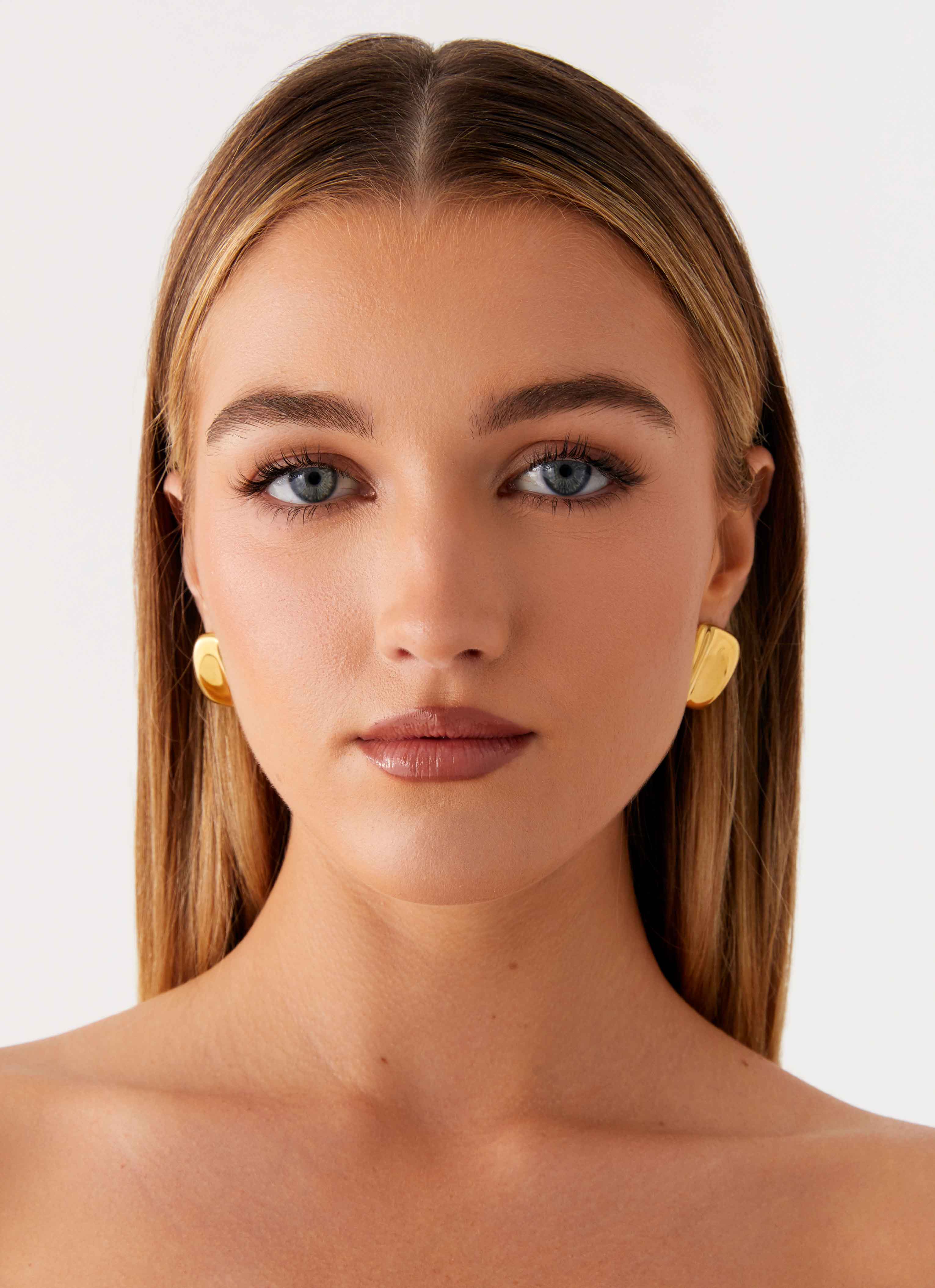 Define Earrings - Gold - Image 4