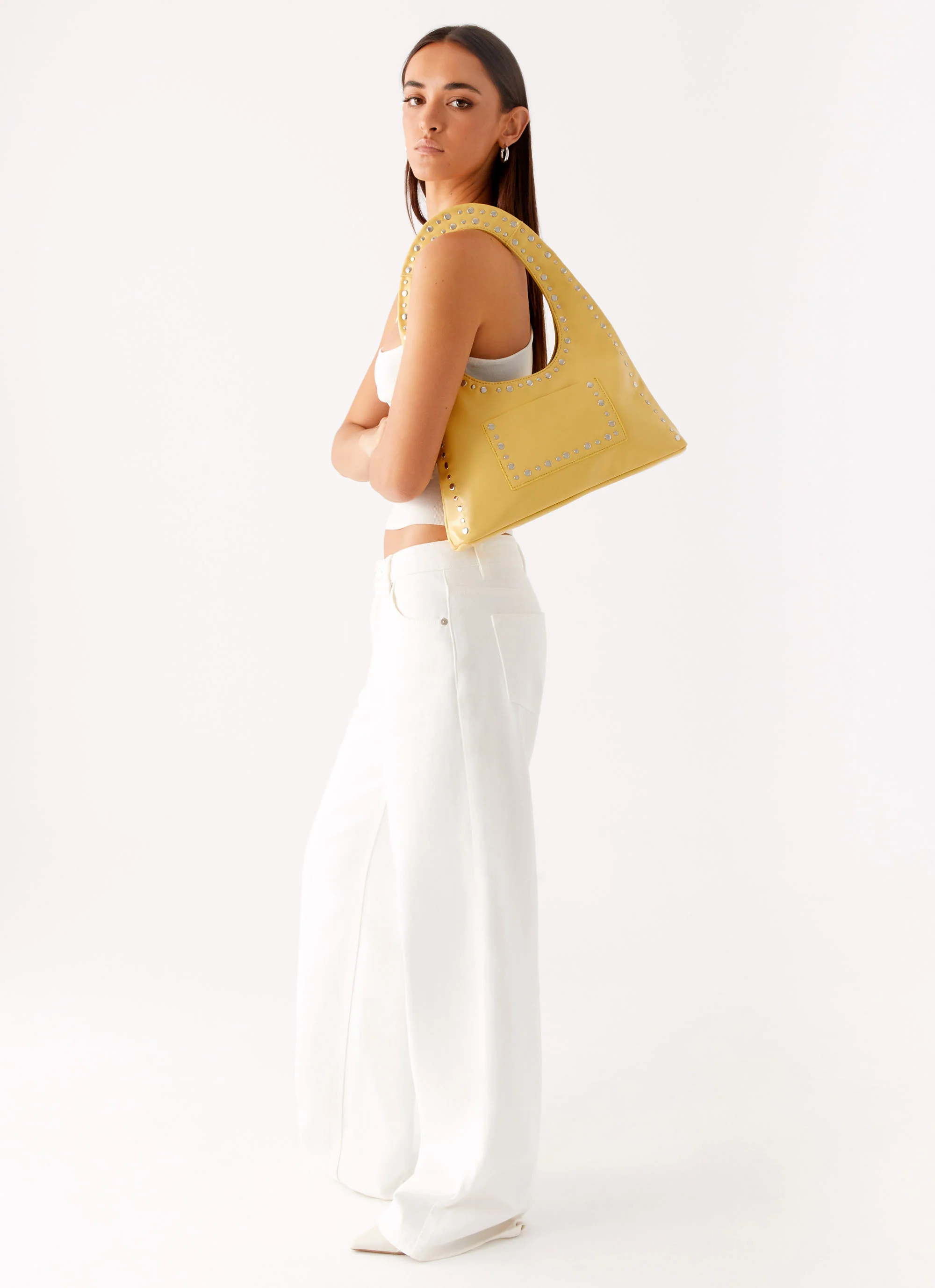 Delaney Shoulder Bag - Yellow - Image 2