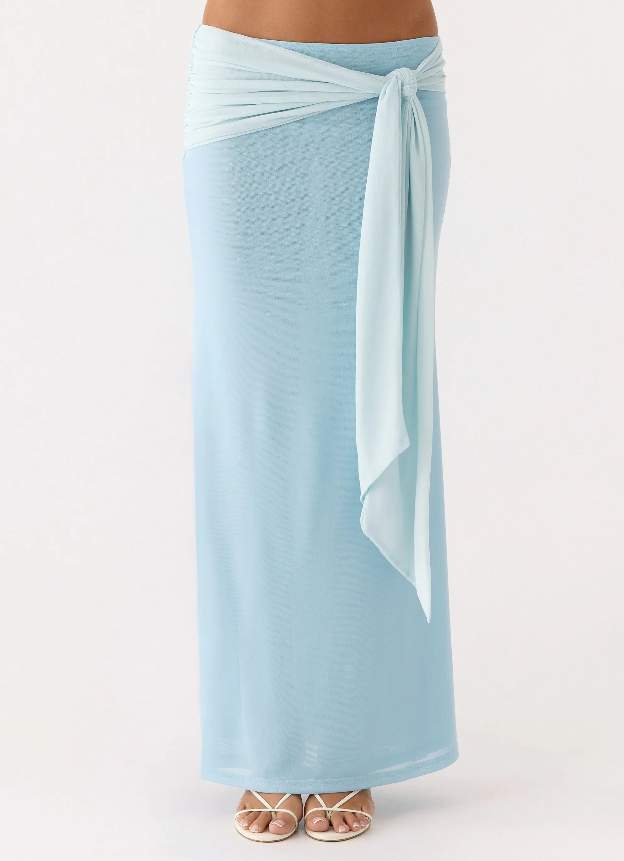 Delani Maxi Skirt - Blue - Image 2