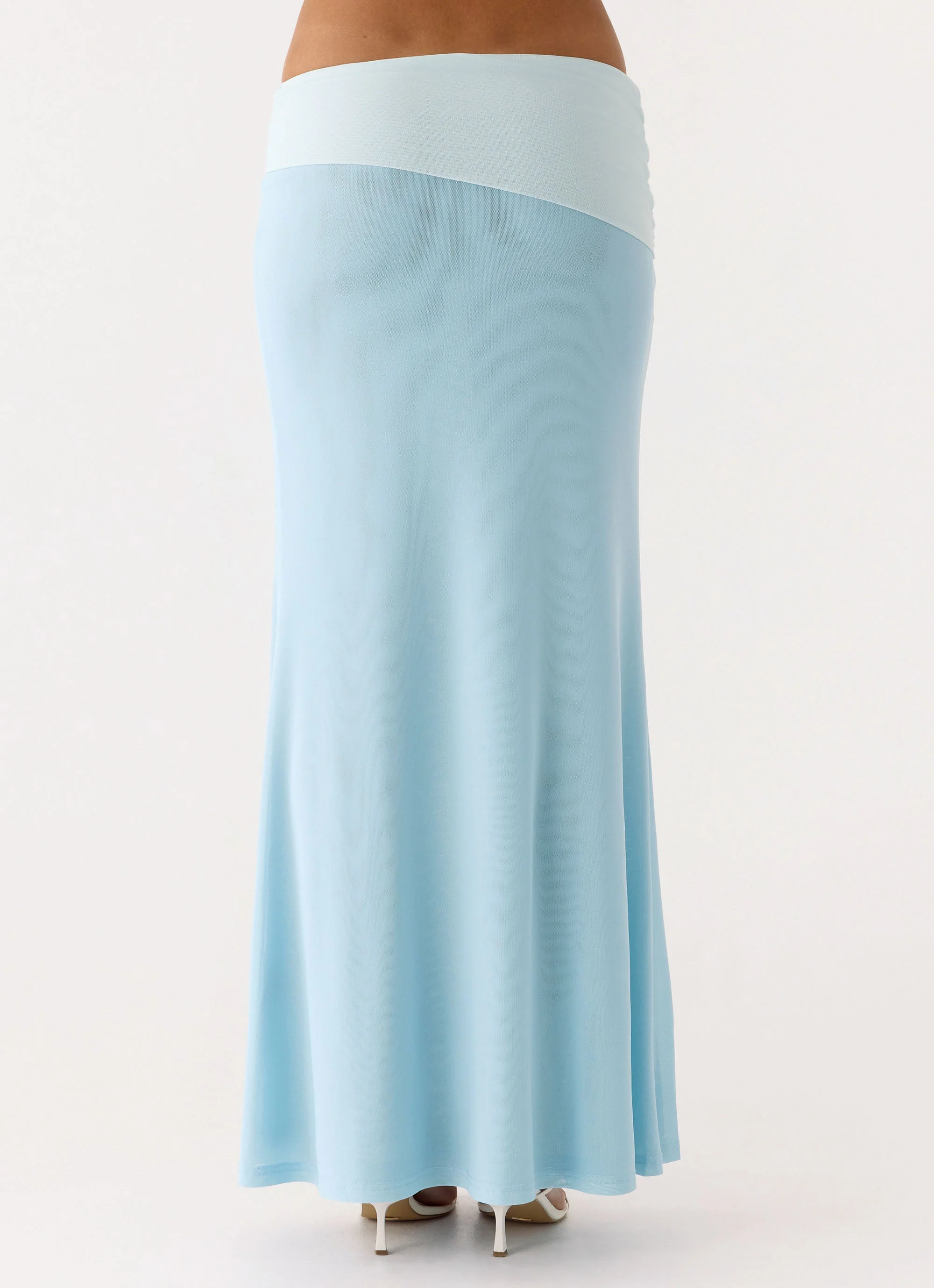 Delani Maxi Skirt - Blue - Image 4