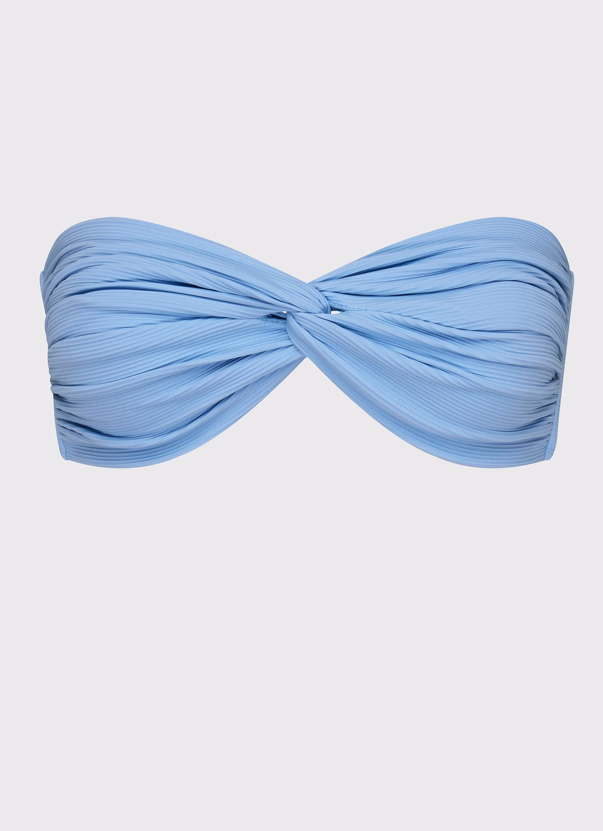 Delta Bandeau Bikini Top - Blue - Image 3