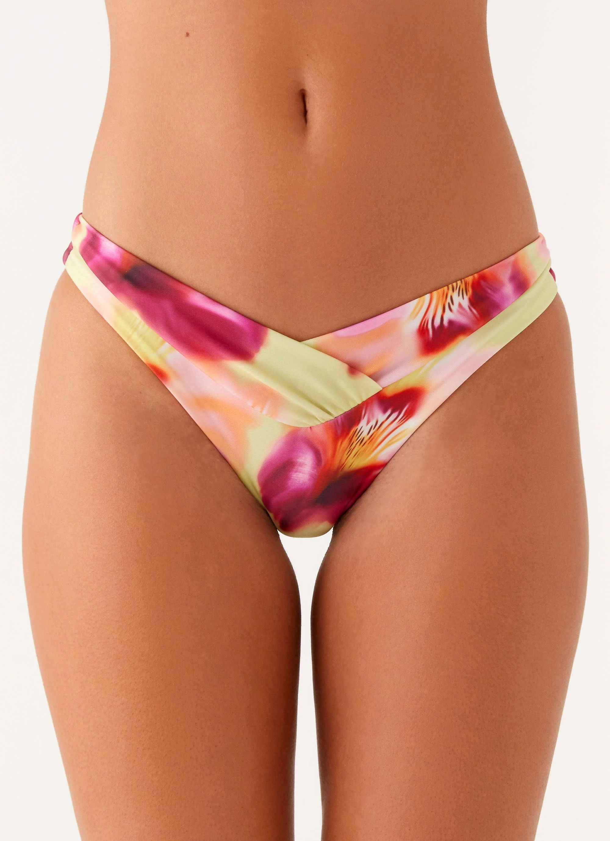 Delta Bikini Bottoms - Green Tropical - Image 3