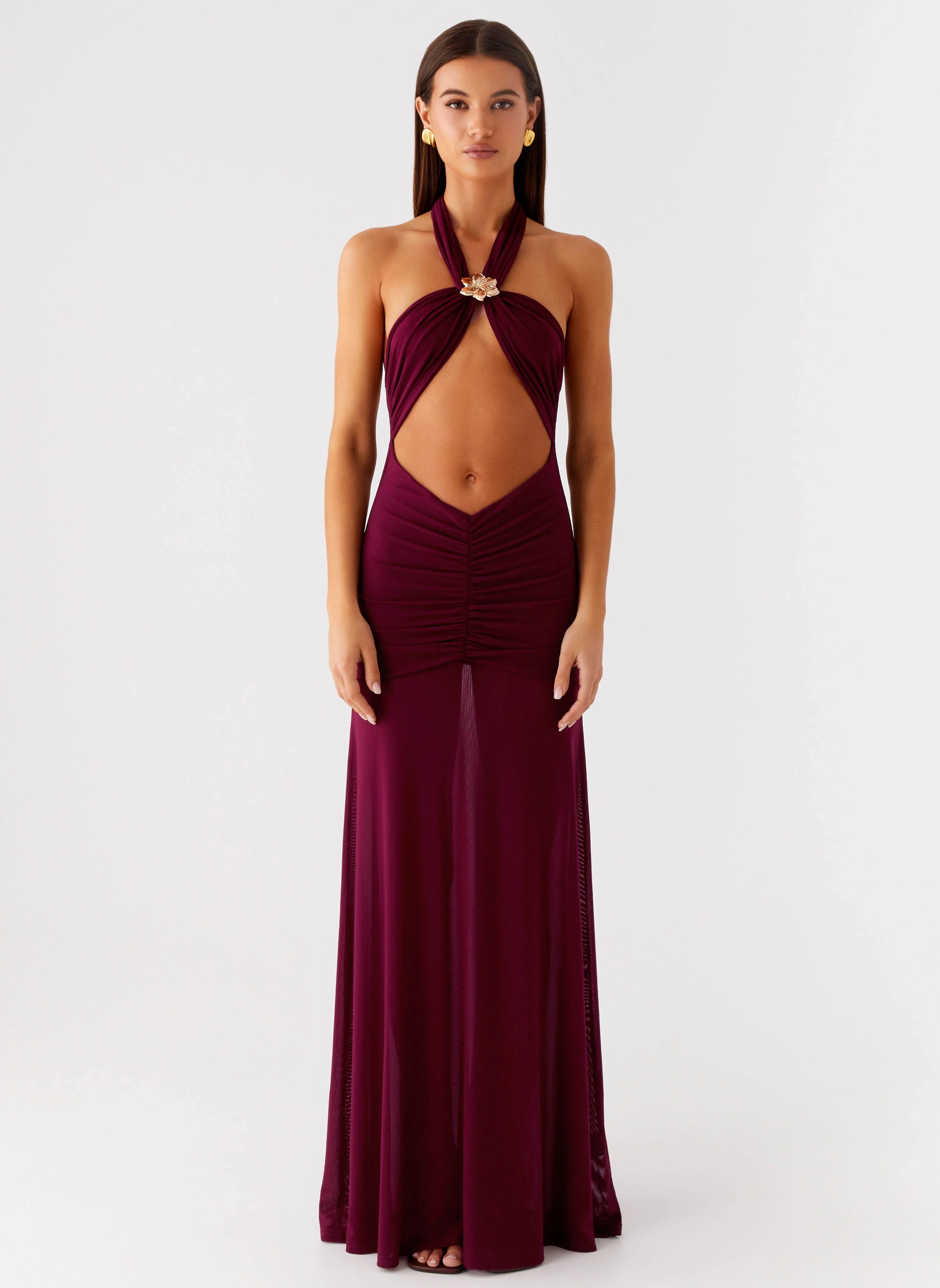 Deltina Maxi Dress - Boysenberry - Image 2