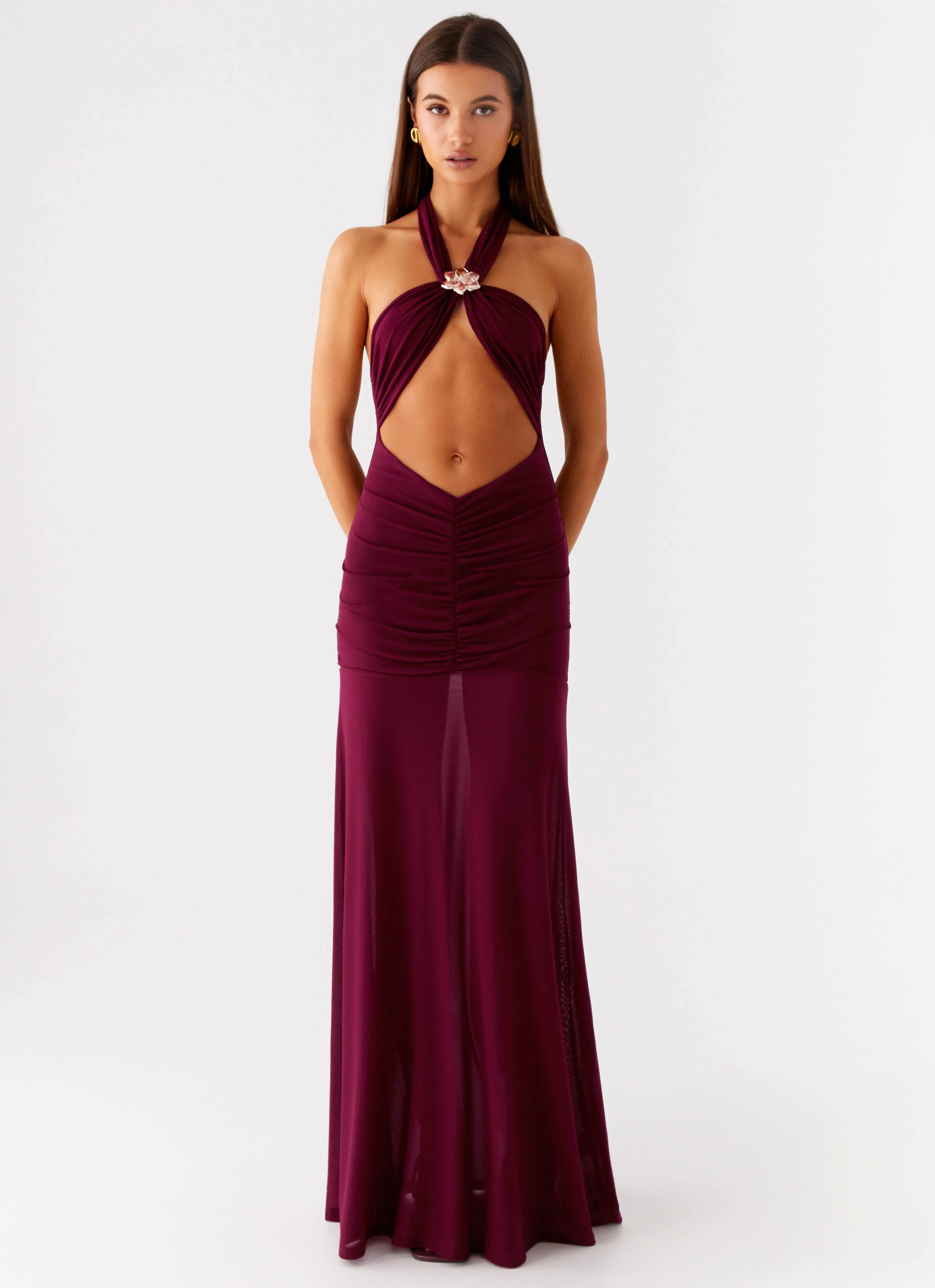 Deltina Maxi Dress - Boysenberry - Image 5