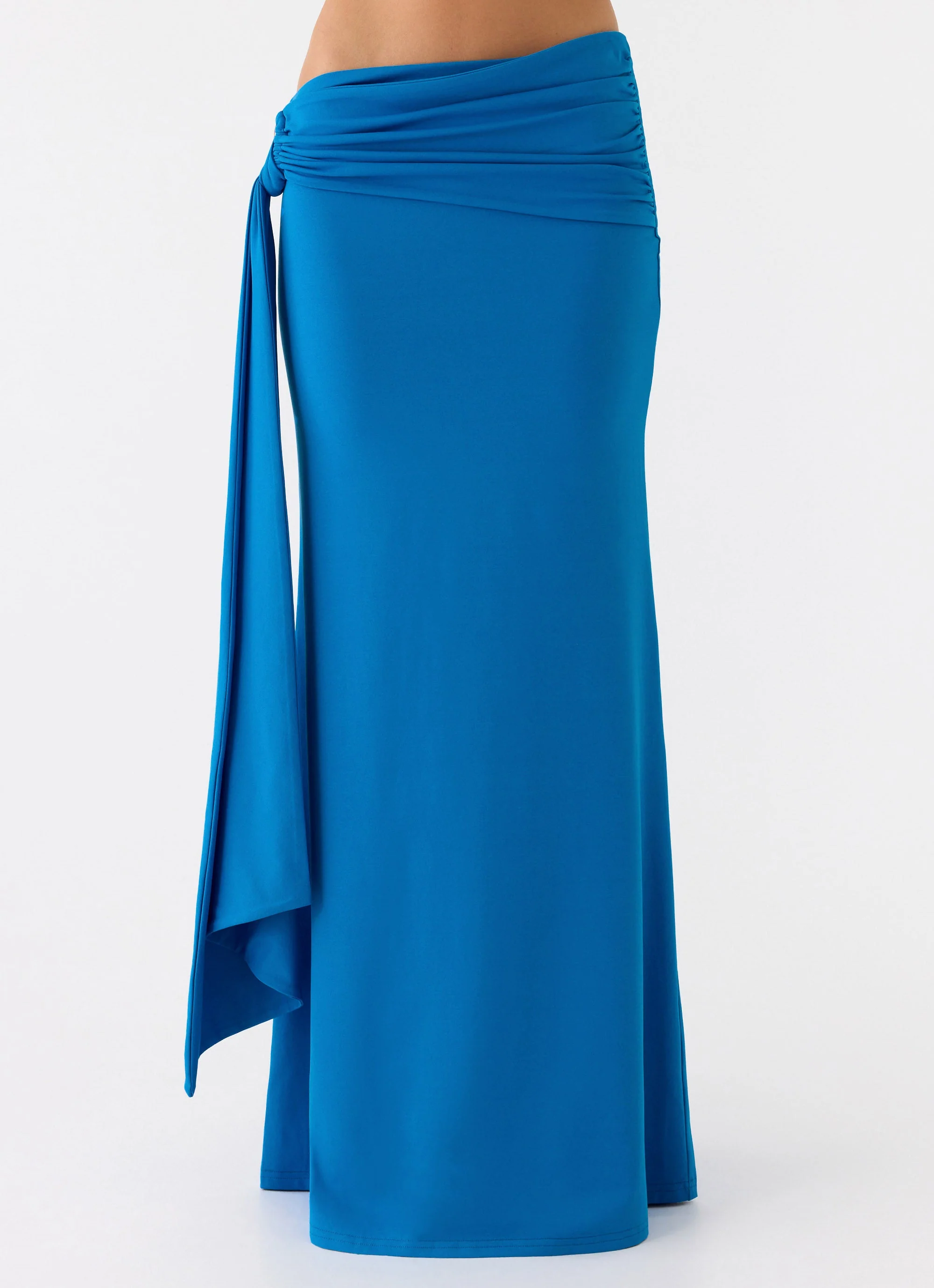 Demiase Maxi Skirt - Royal Blue - Image 2